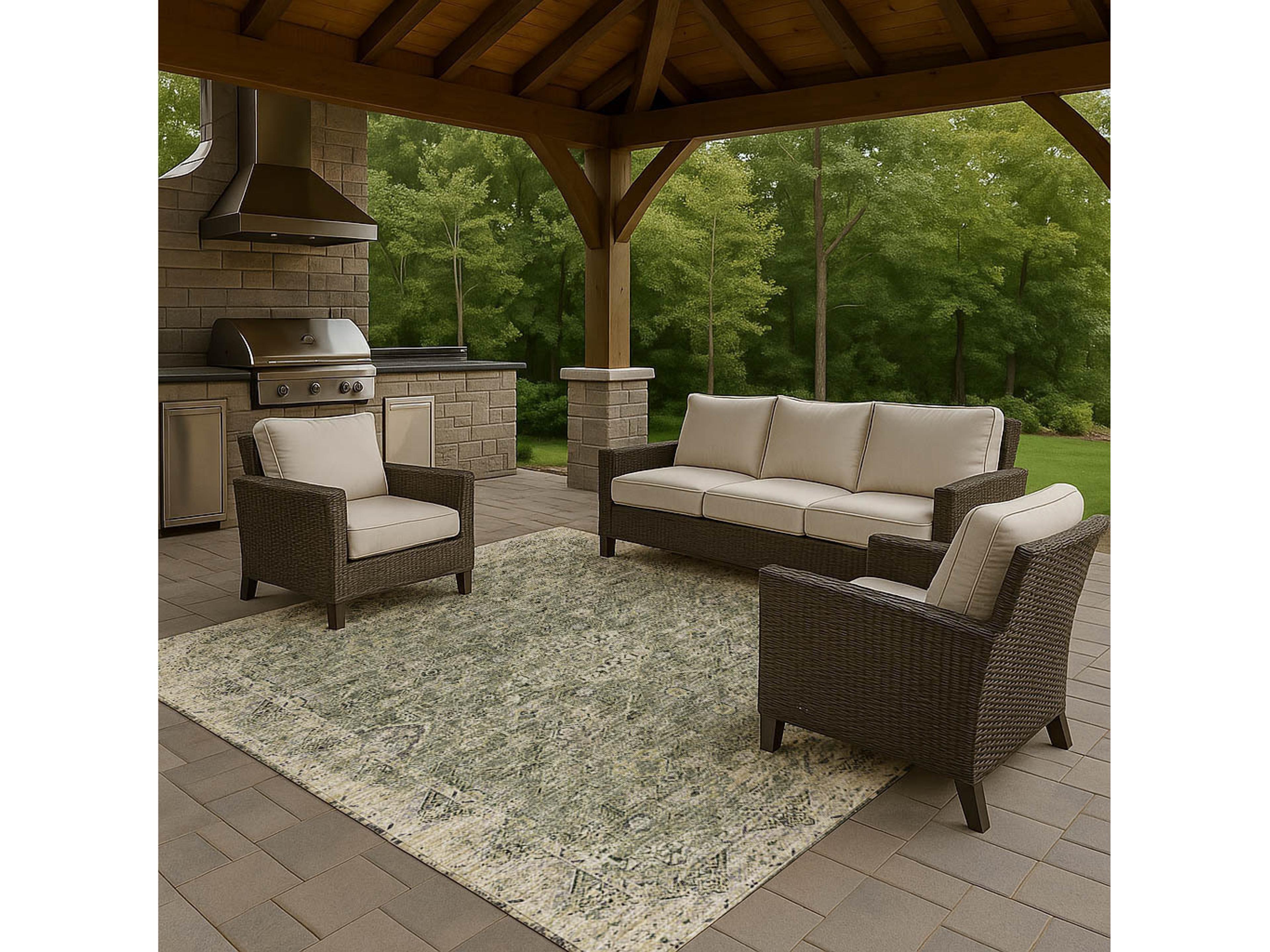 Dalyn Tuscany Bordered Area Rug