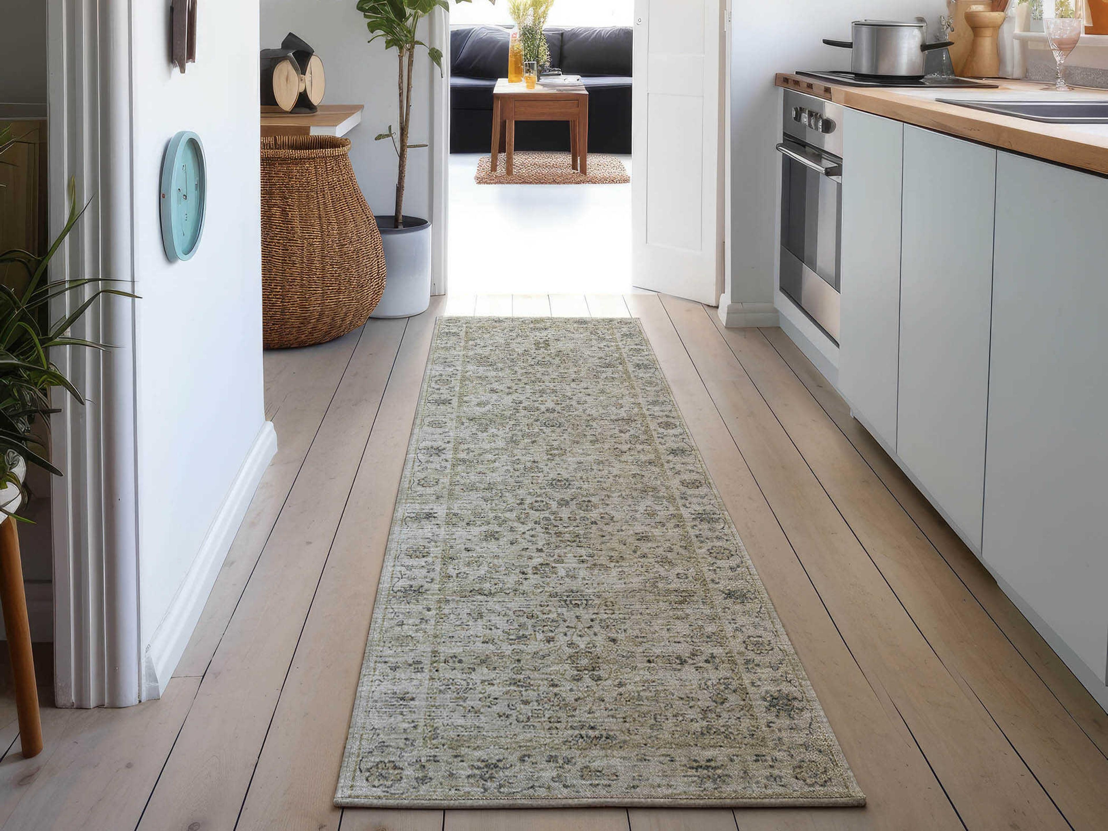 Dalyn Tuscany Floral Runner Area Rug