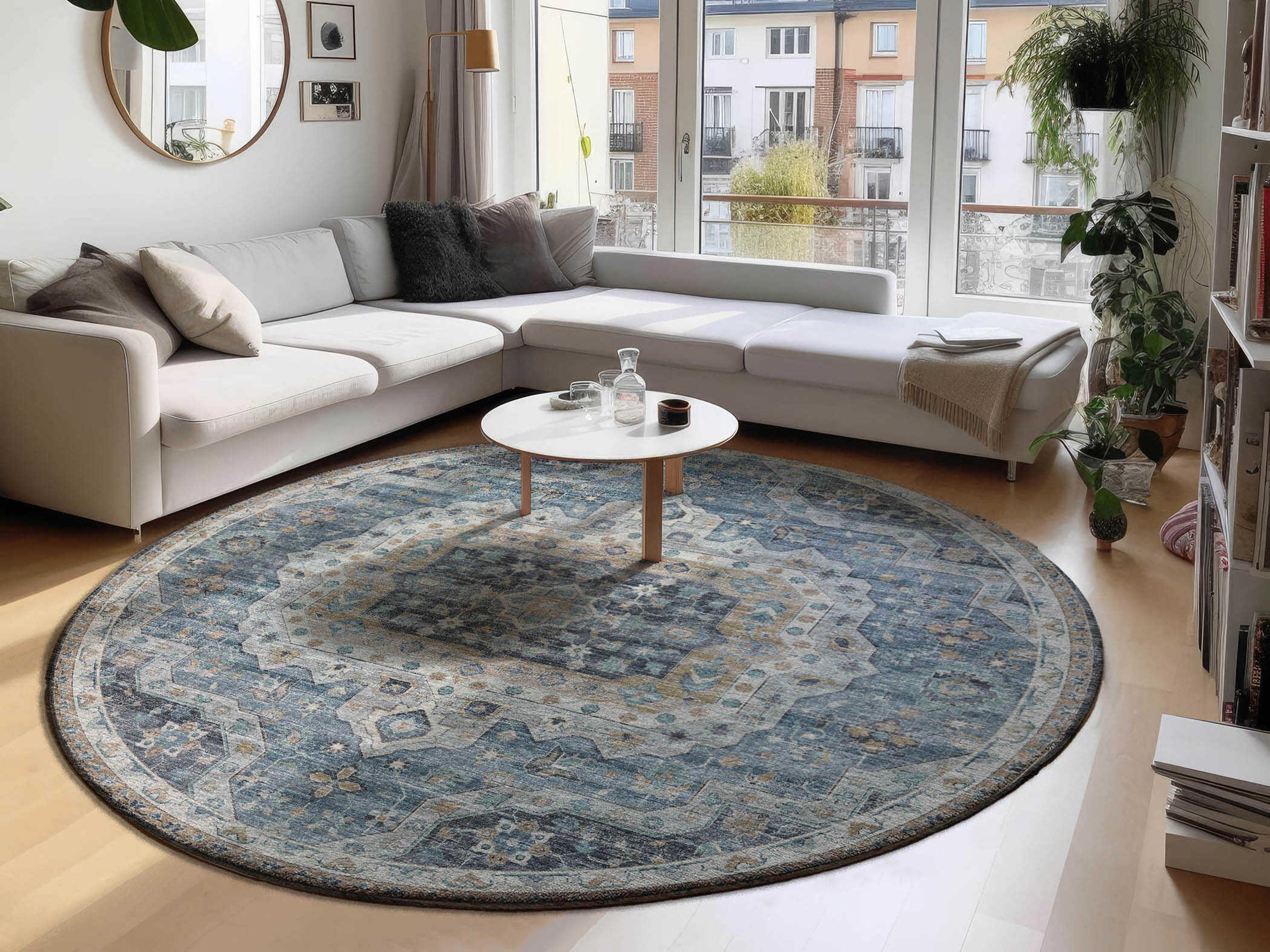 Dalyn Tuscany Bordered Area Rug