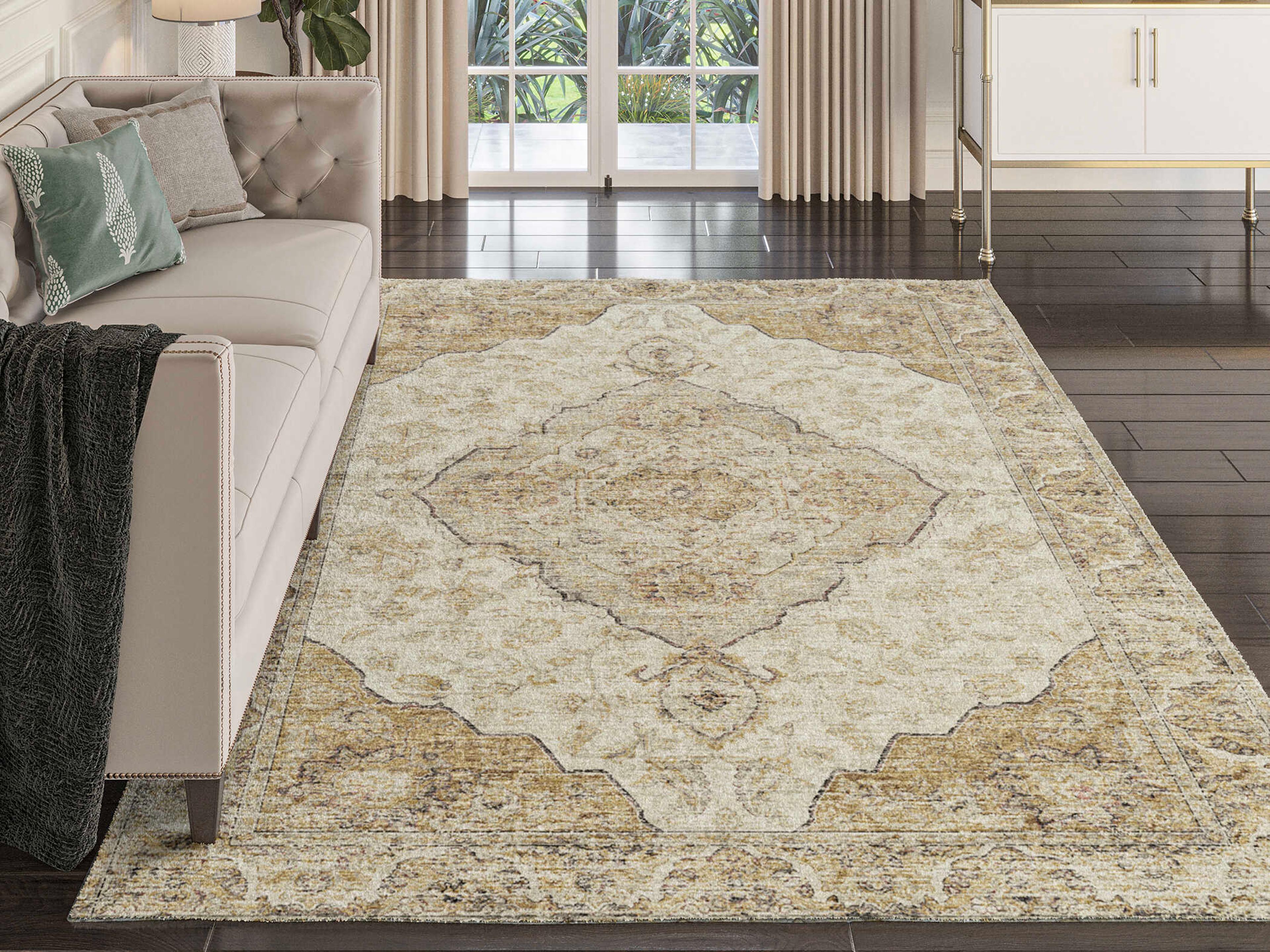 Dalyn Tuscany Bordered Area Rug
