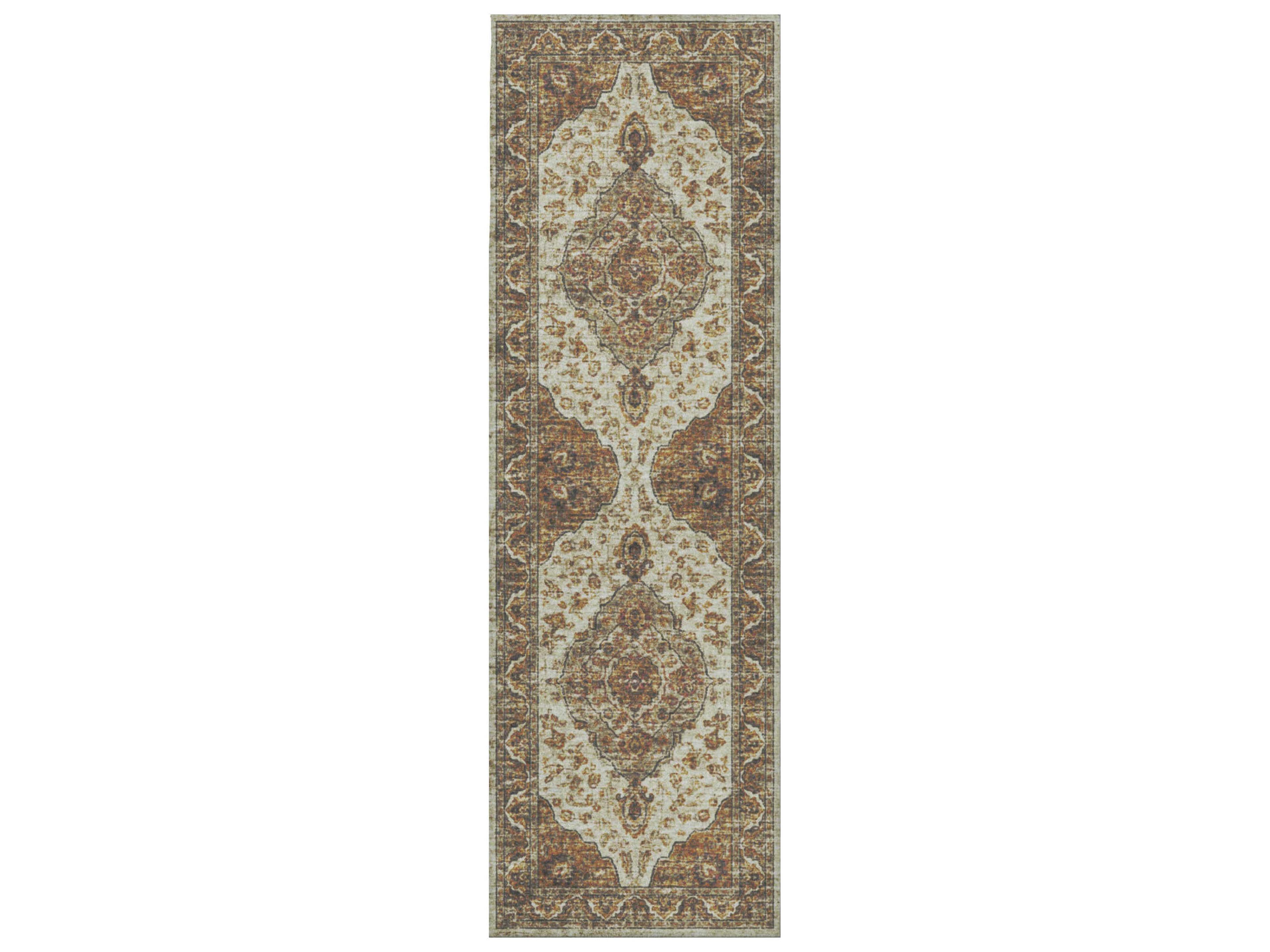 Tuscany Bordered Runner Area Rug