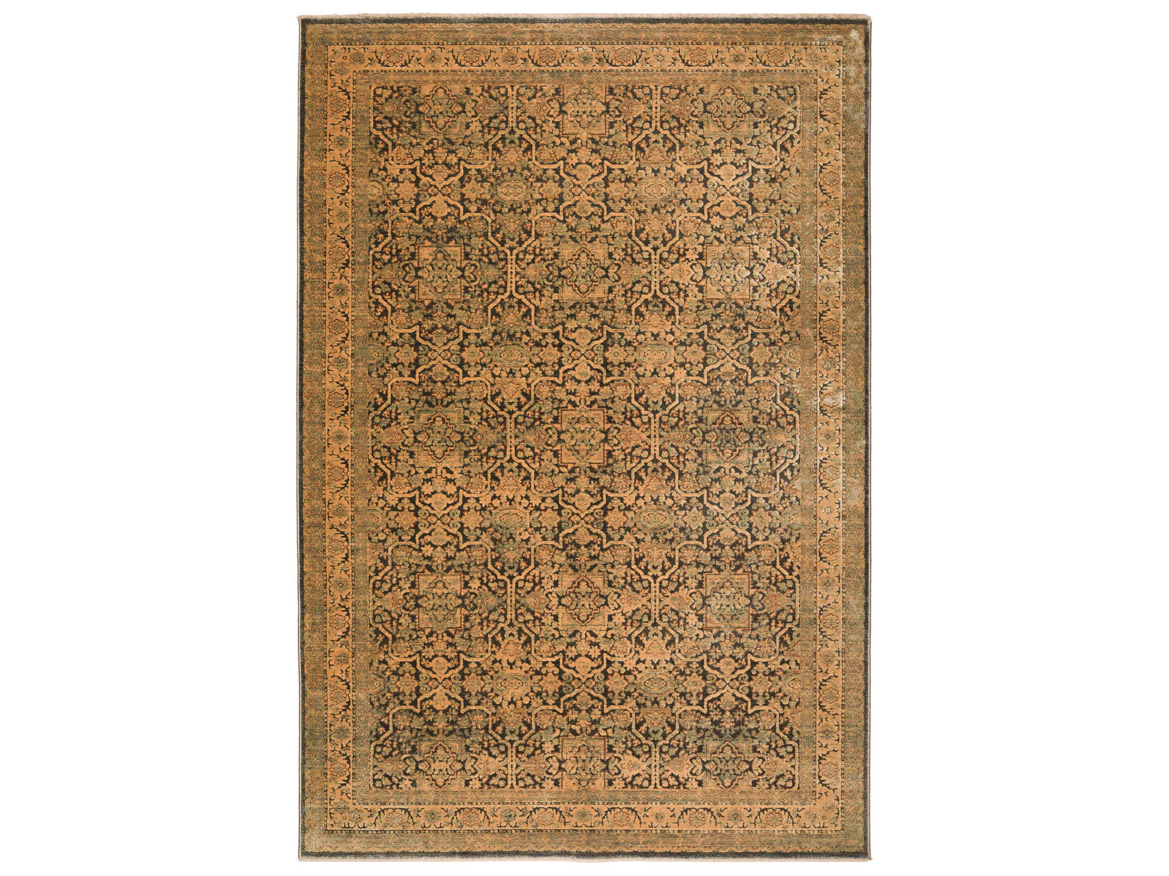 Vizcia Bordered Runner Area Rug