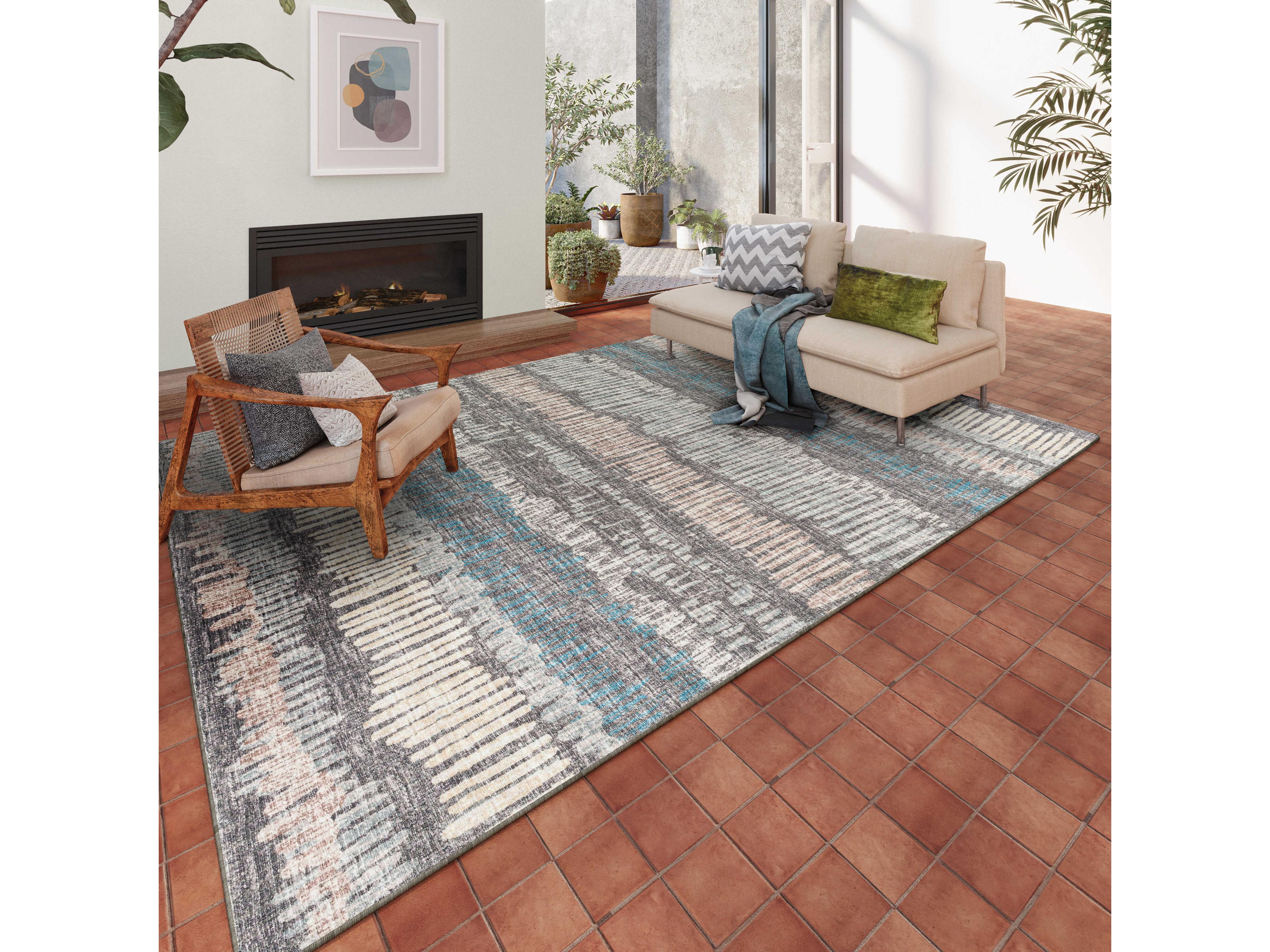 Dalyn Winslow Striped Area Rug