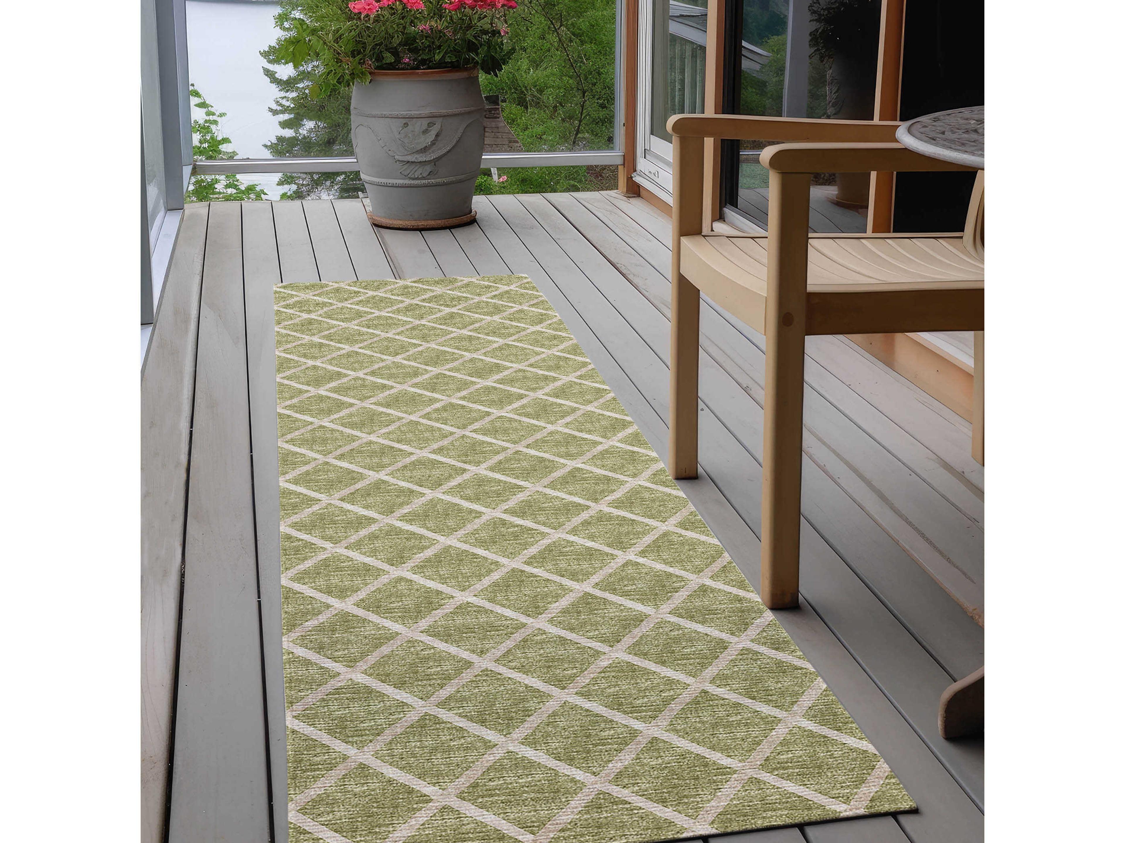 Dalyn York Geometric Runner Area Rug