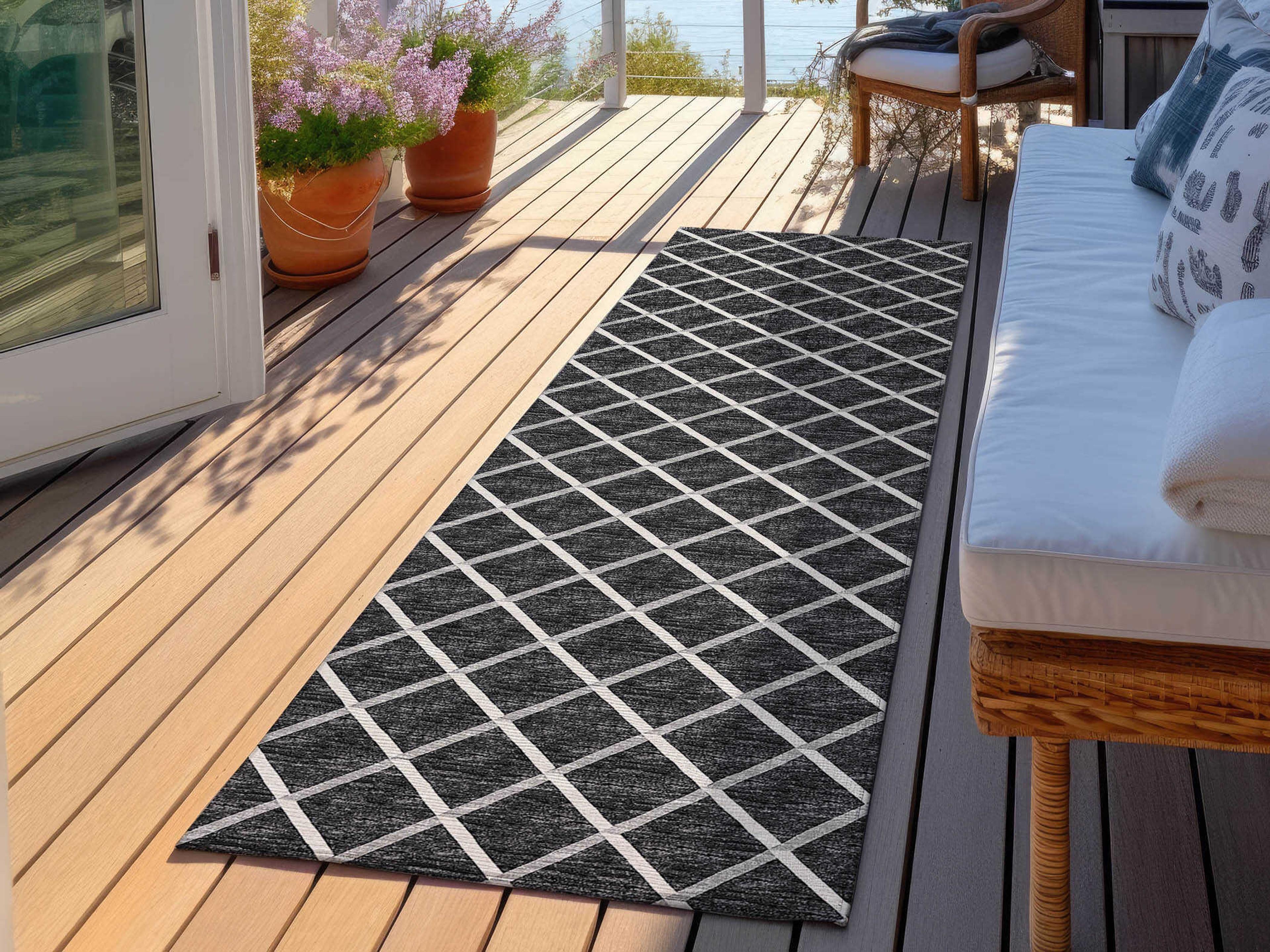 Dalyn York Geometric Runner Area Rug