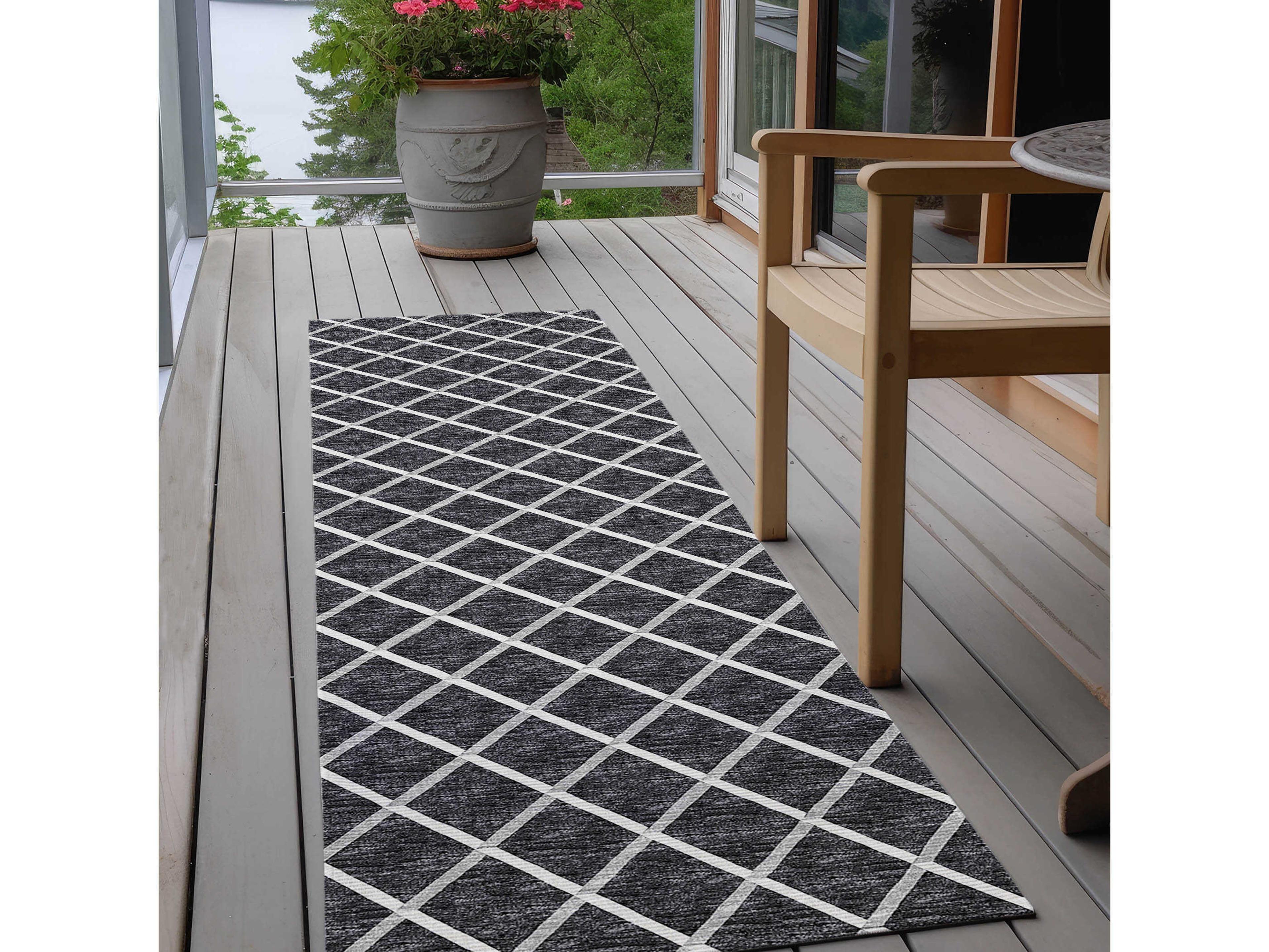 Dalyn York Geometric Runner Area Rug