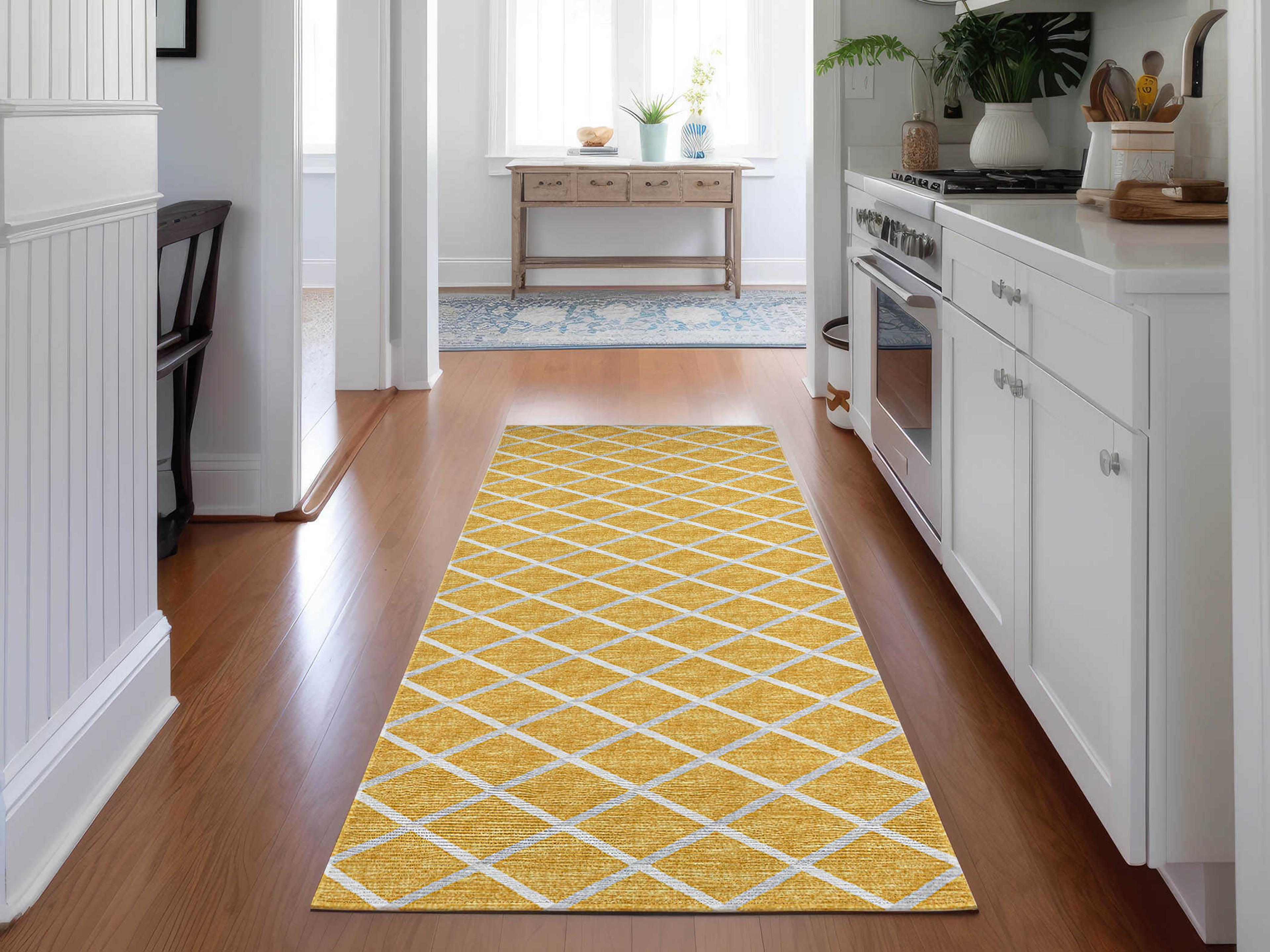 Dalyn York Geometric Runner Area Rug