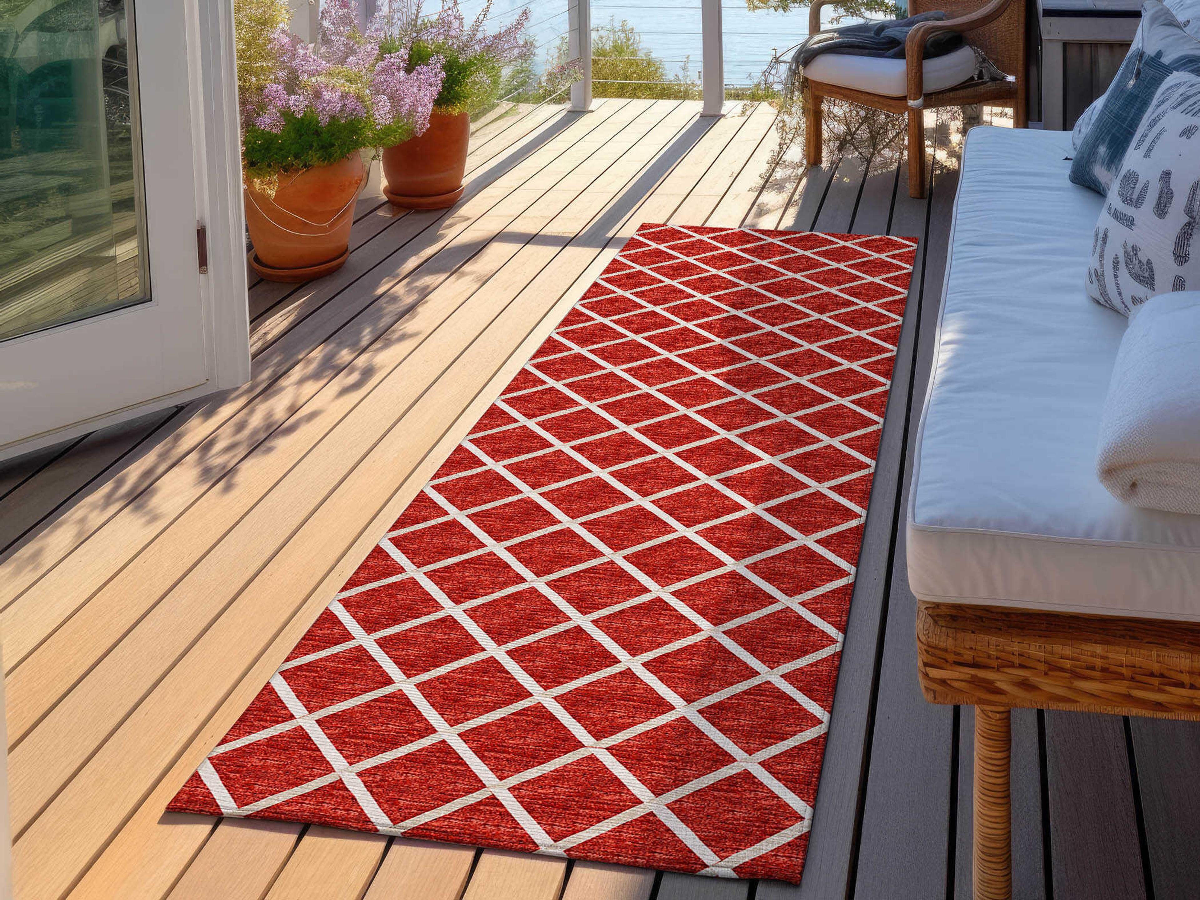 Dalyn York Geometric Runner Area Rug