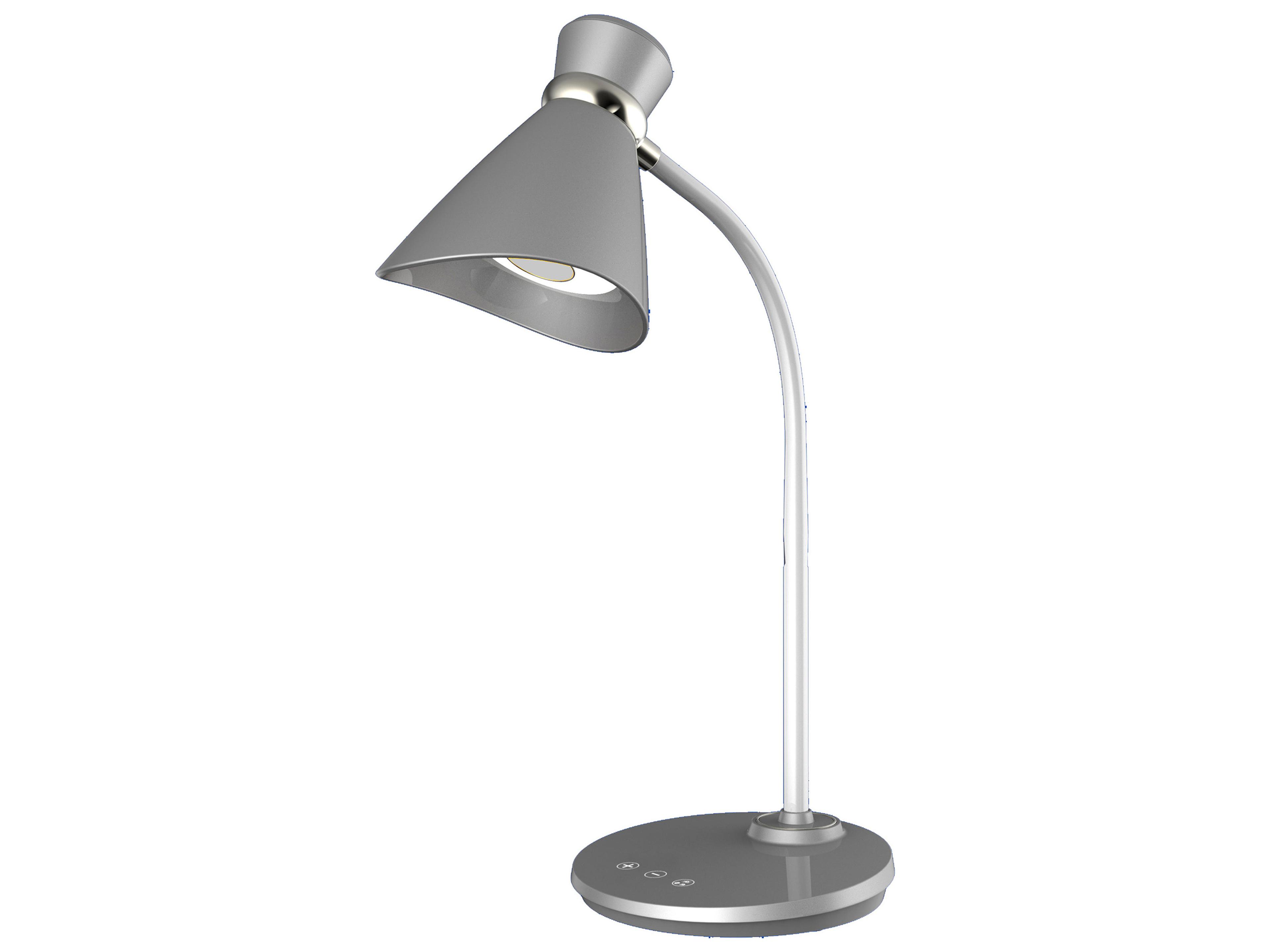 Silver Desk Lamp