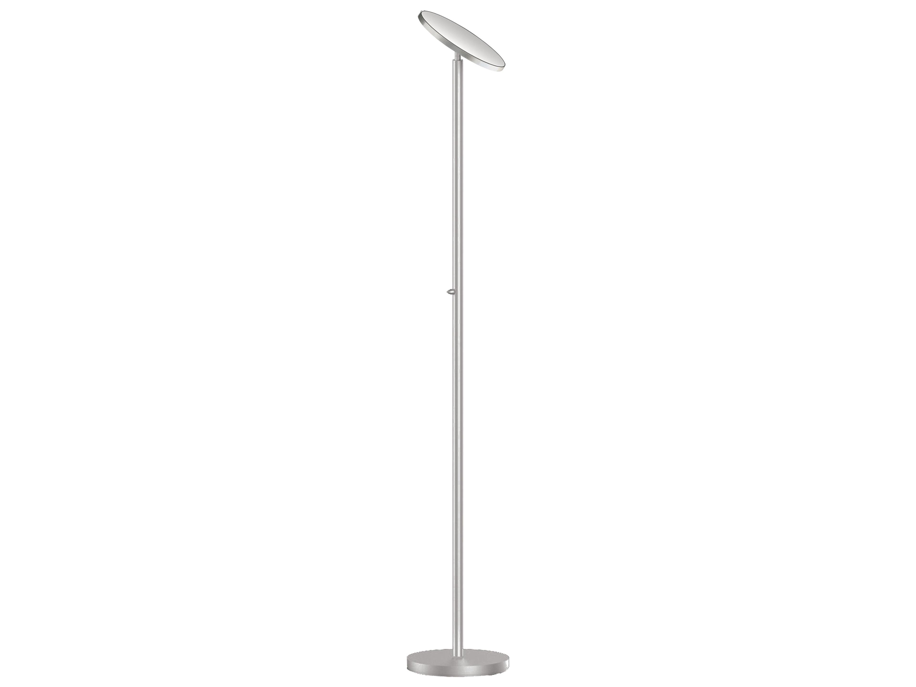 Satin Nickel Floor Lamp
