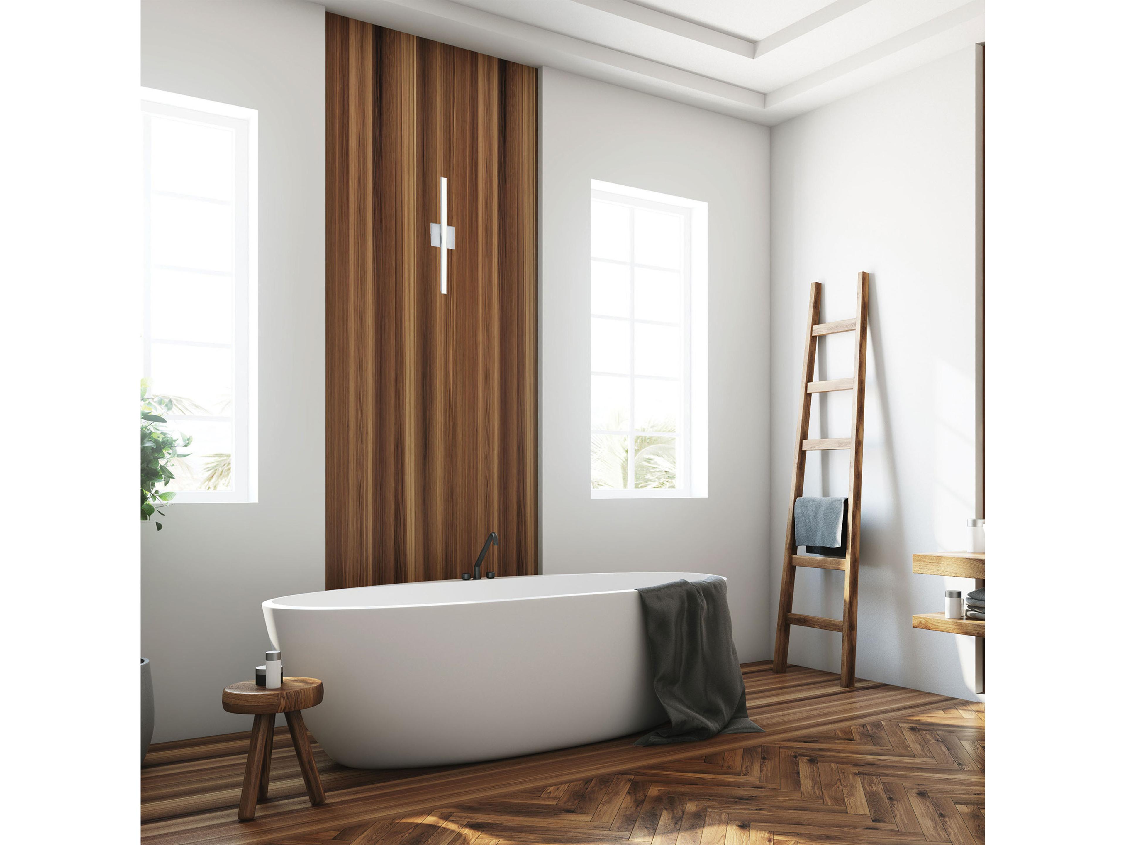 Dainolite Arandel 1-Light Polished Chrome Vanity Light