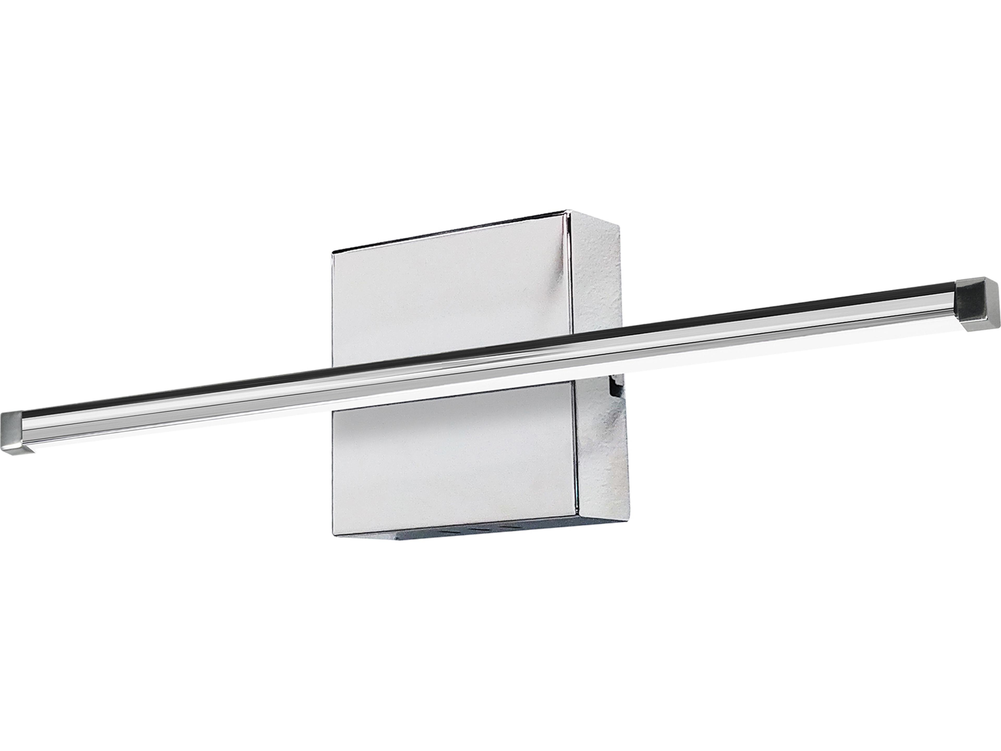 Array 1-Light Polished Chrome Wall Sconce