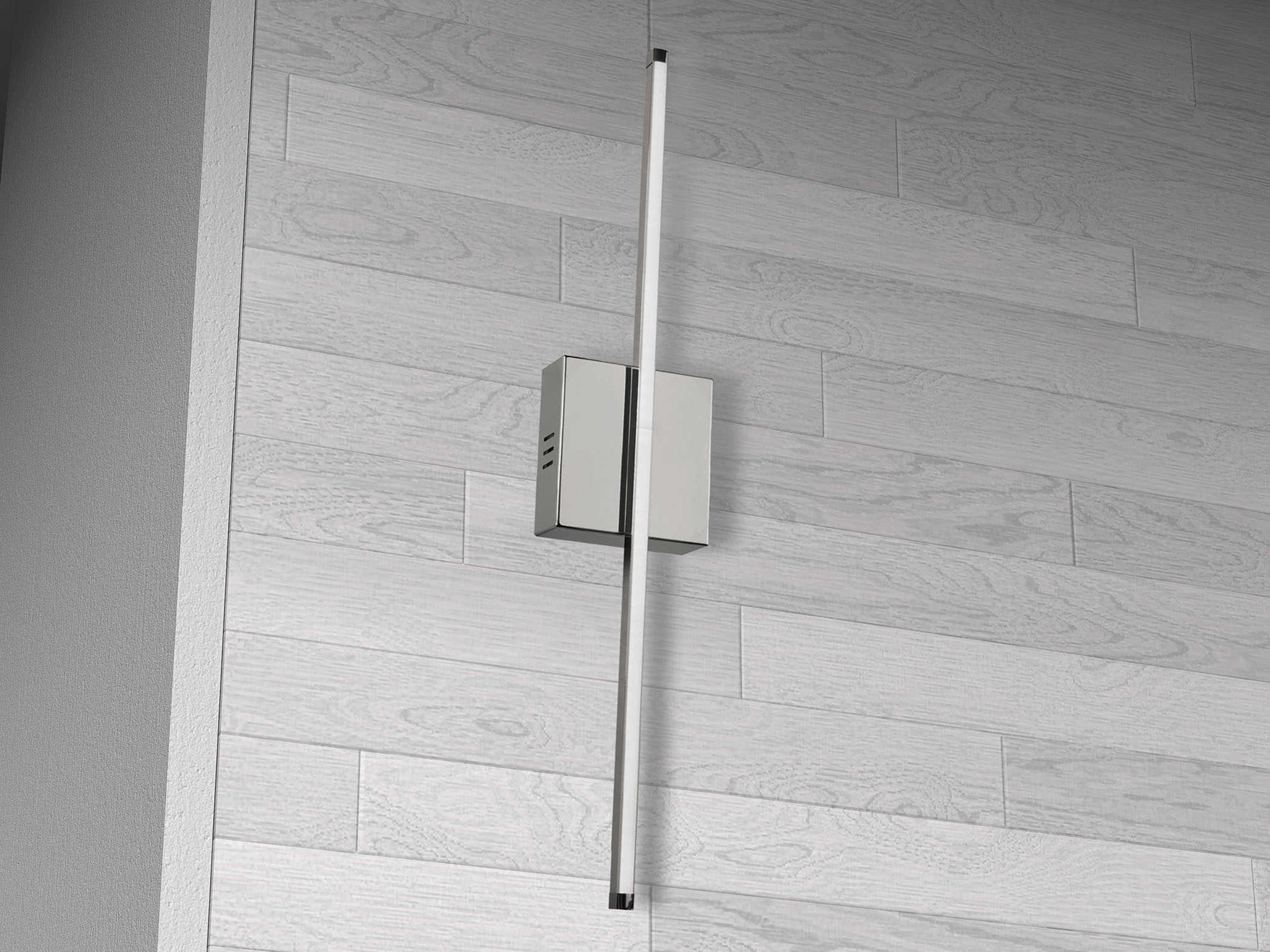 Dainolite Array 1-Light Polished Chrome Wall Sconce