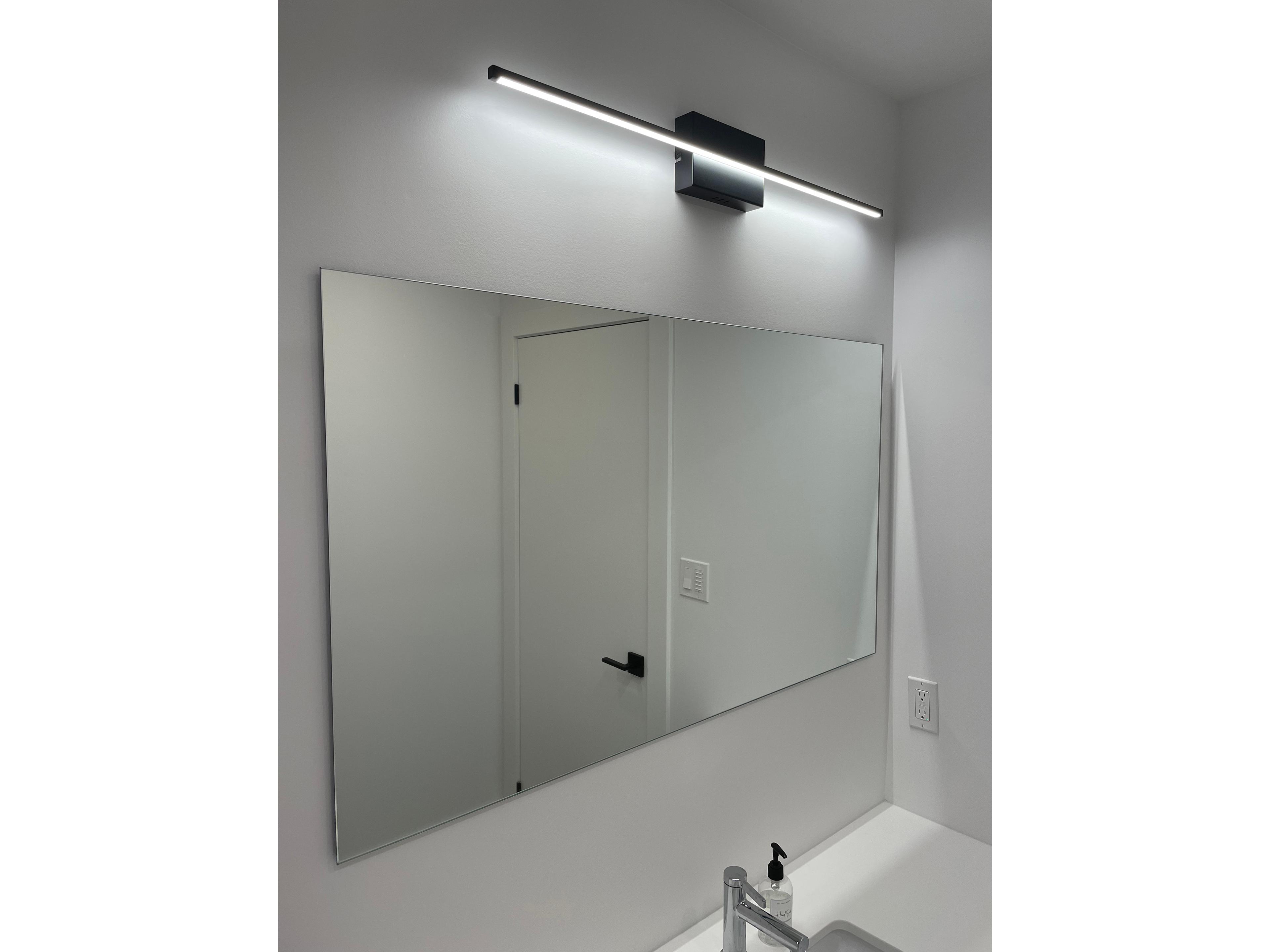 Dainolite Array 1-Light Matte Black Wall Sconce