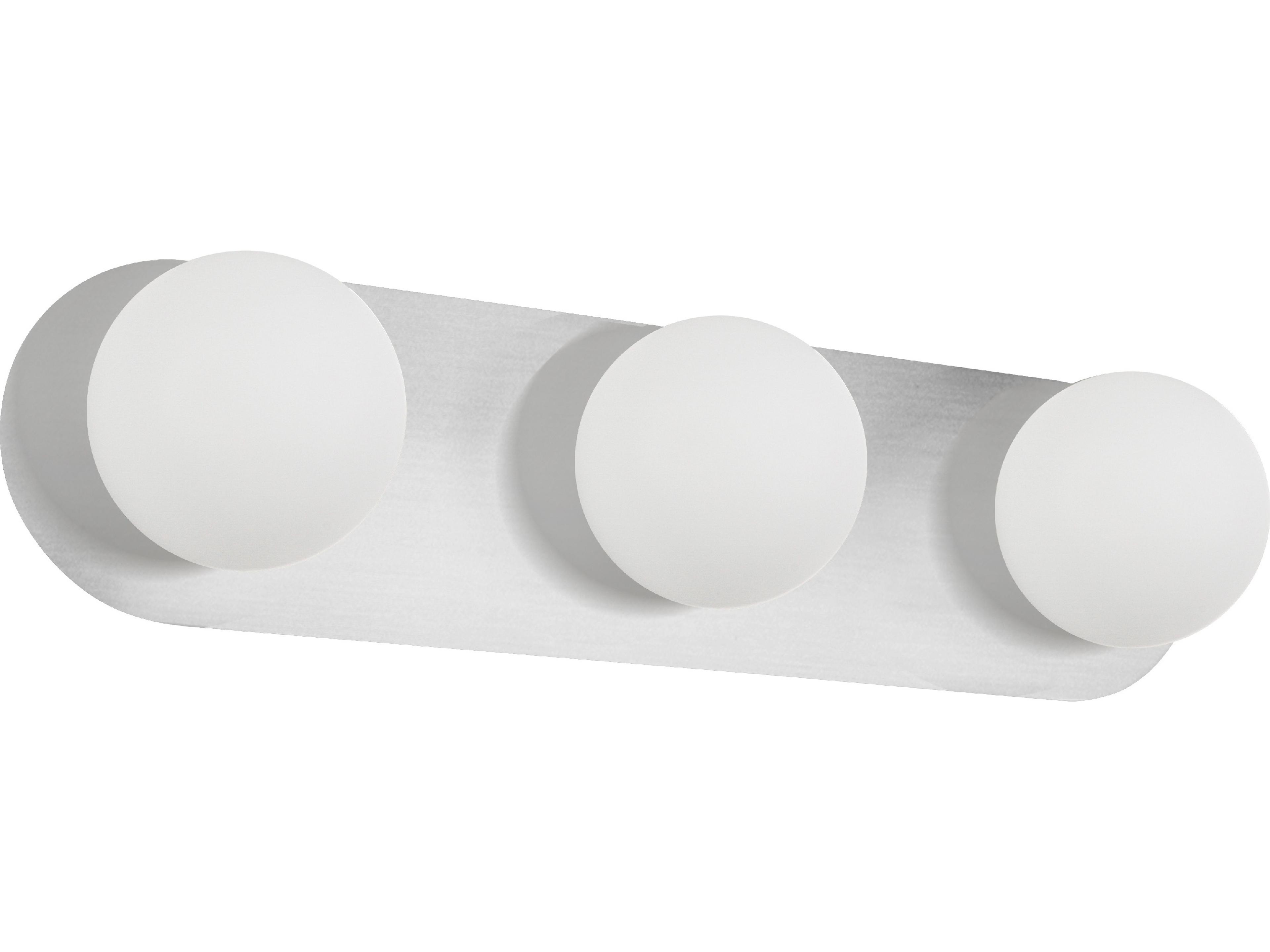 Burlat 3-Light Polished Chrome Vanity Light