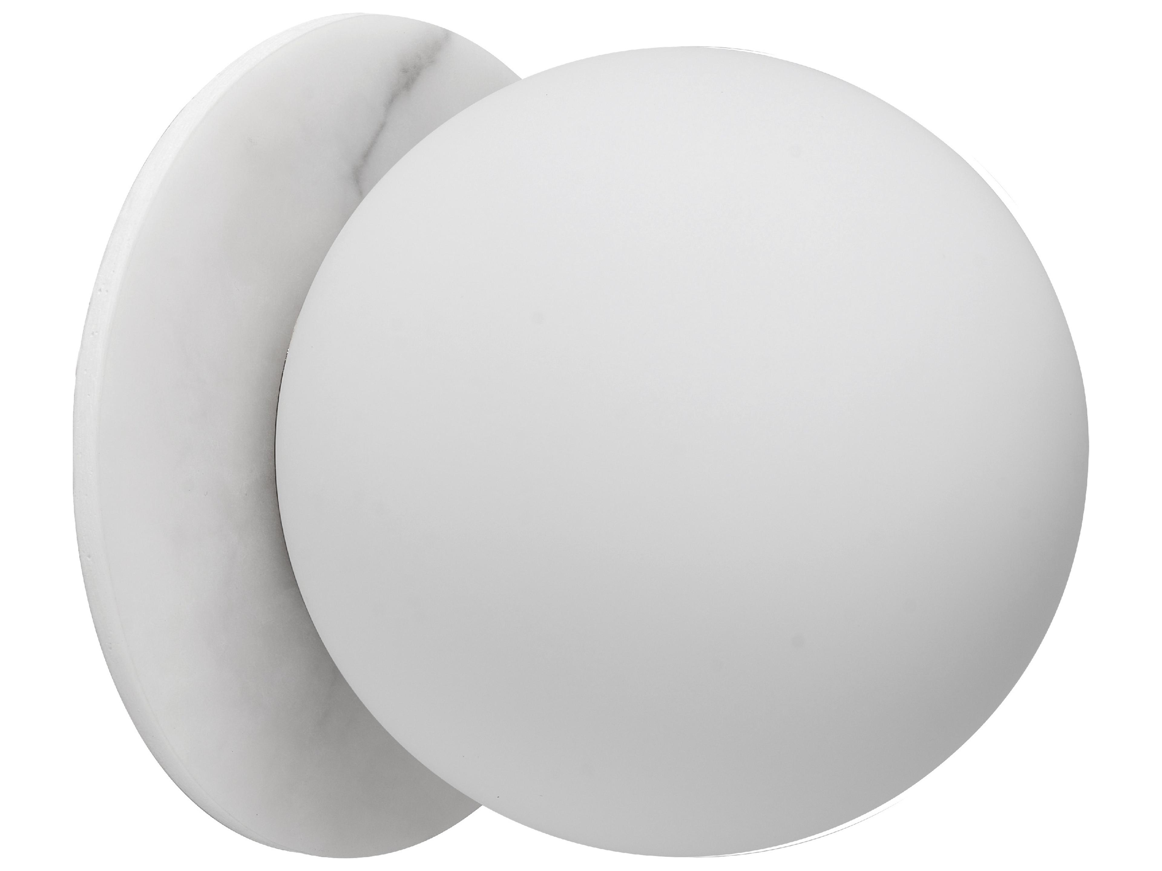Burlat 1-Light Alabaster White Wall Sconce