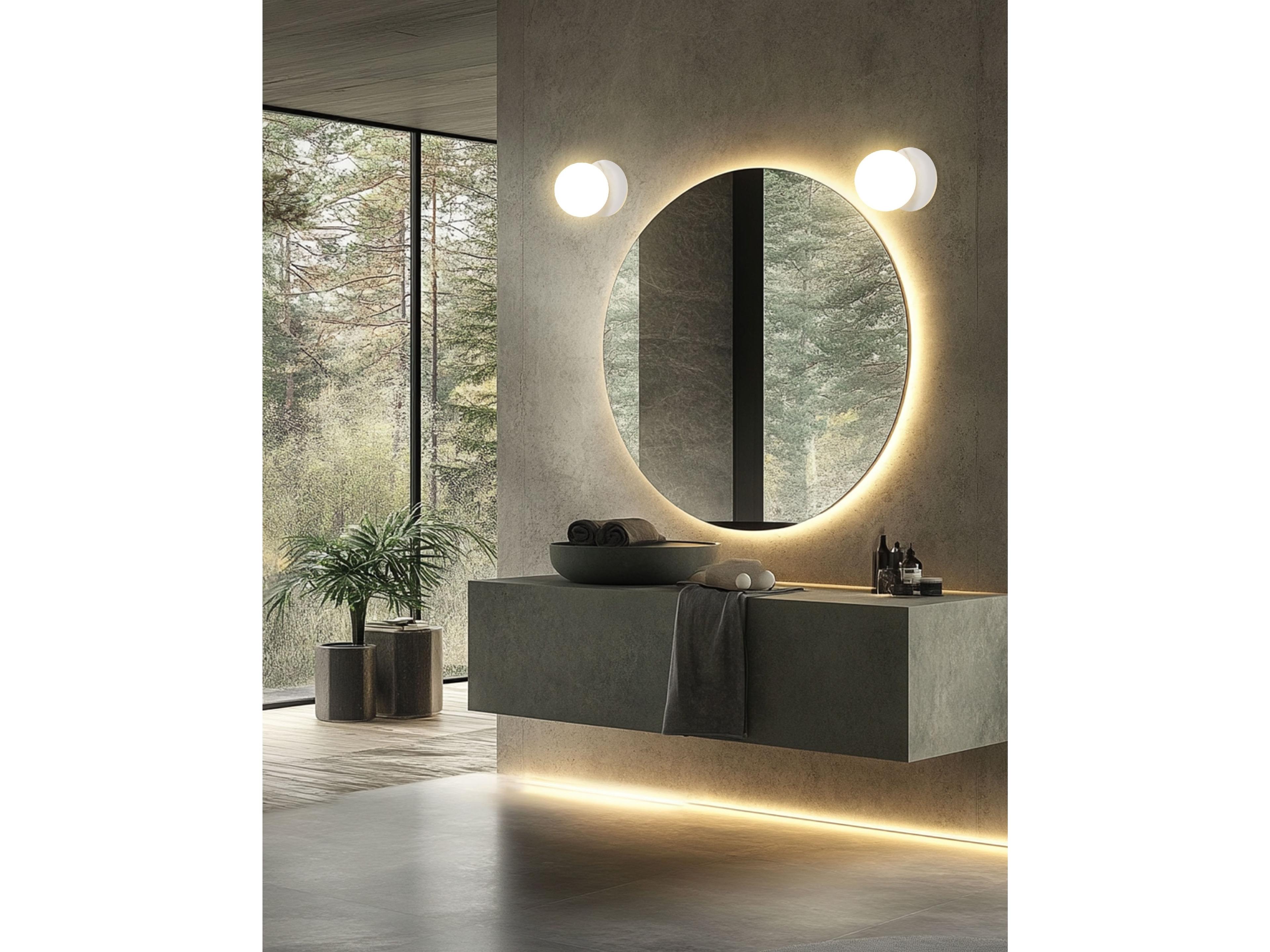 Dainolite Burlat 1-Light Alabaster White Wall Sconce