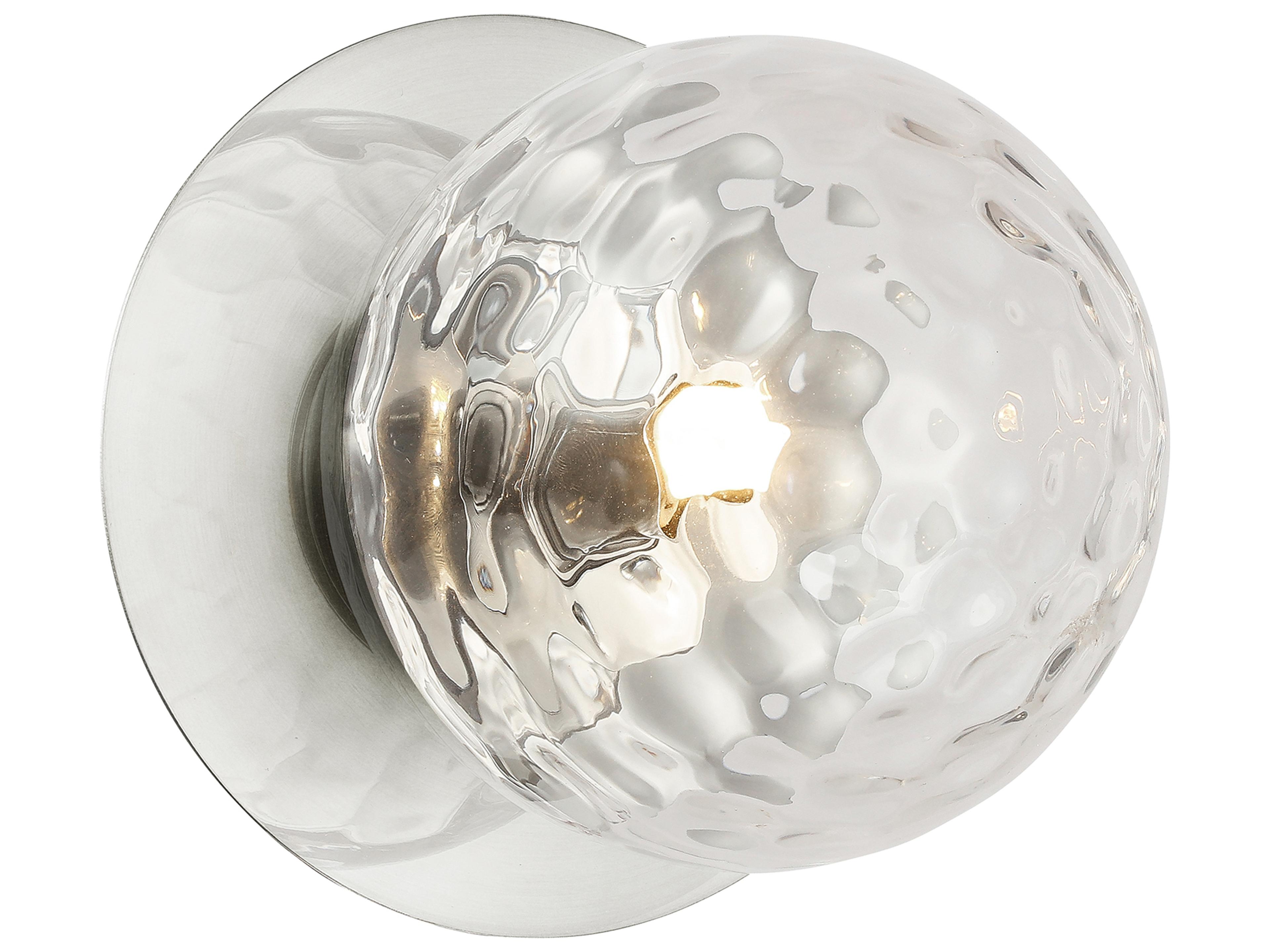 Burlat Wall Sconce Polished Chrome Modern Fixture