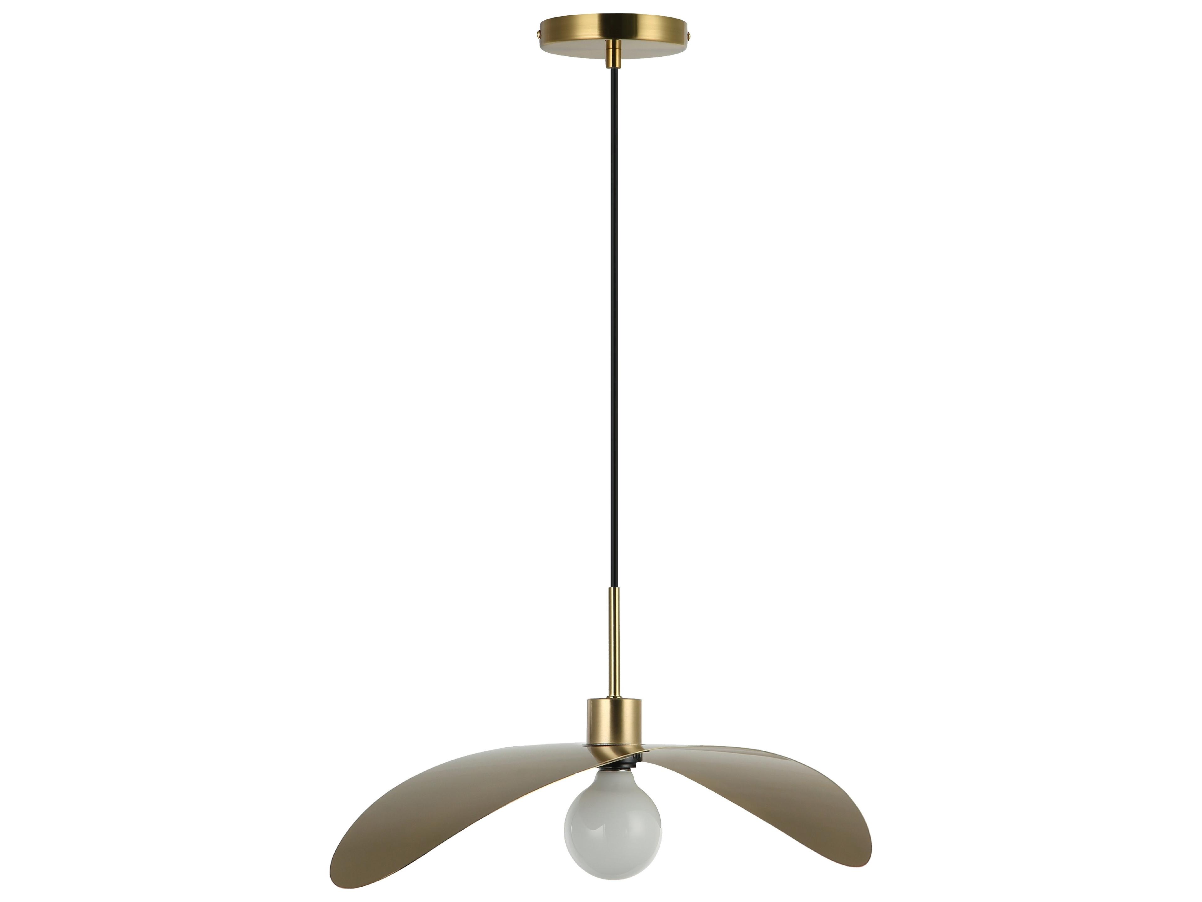 Christobel 1-Light Aged Brass Pendant