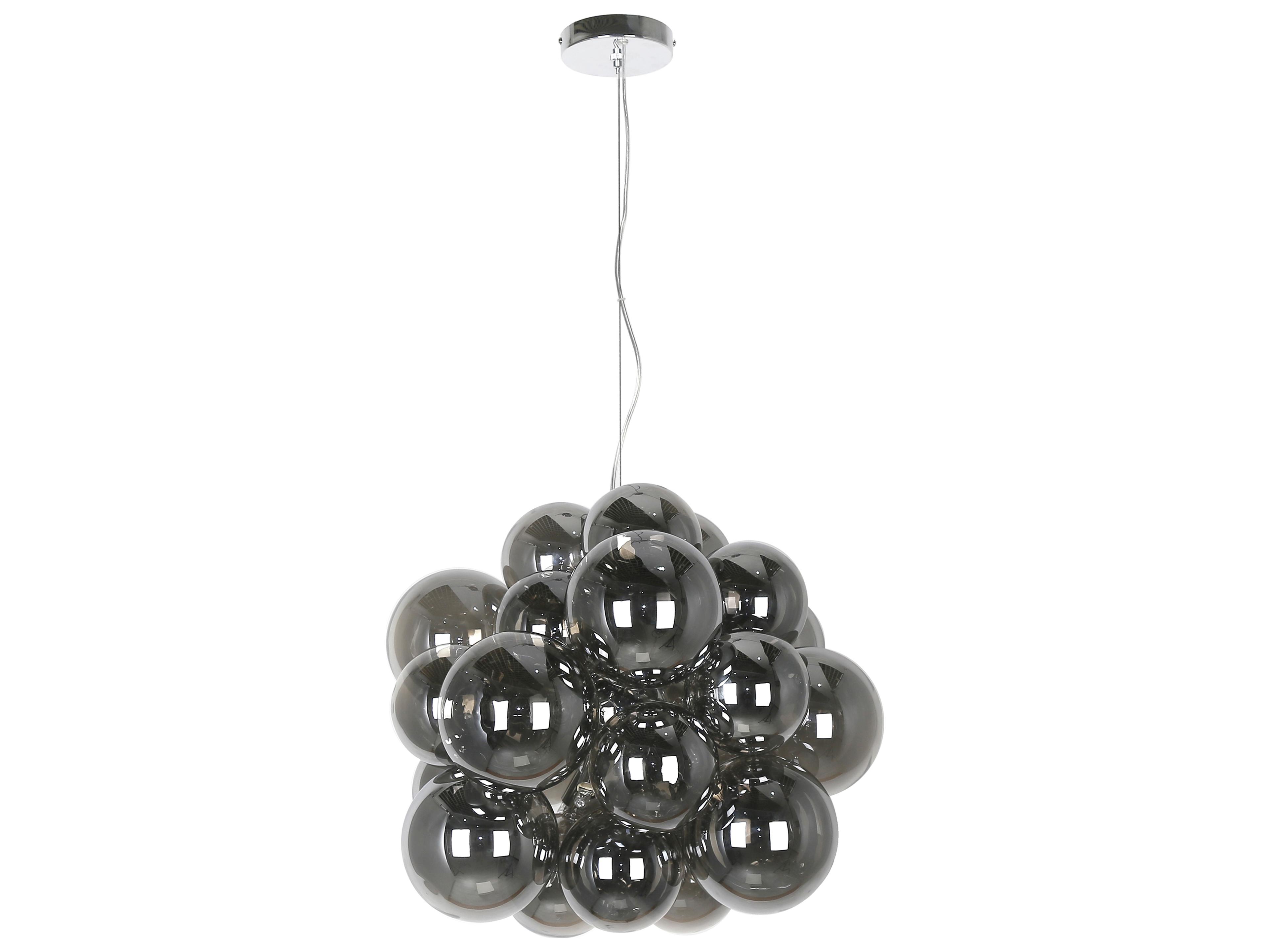 Comet 6-Light Polished Chrome Globe Sputnik Chandelier