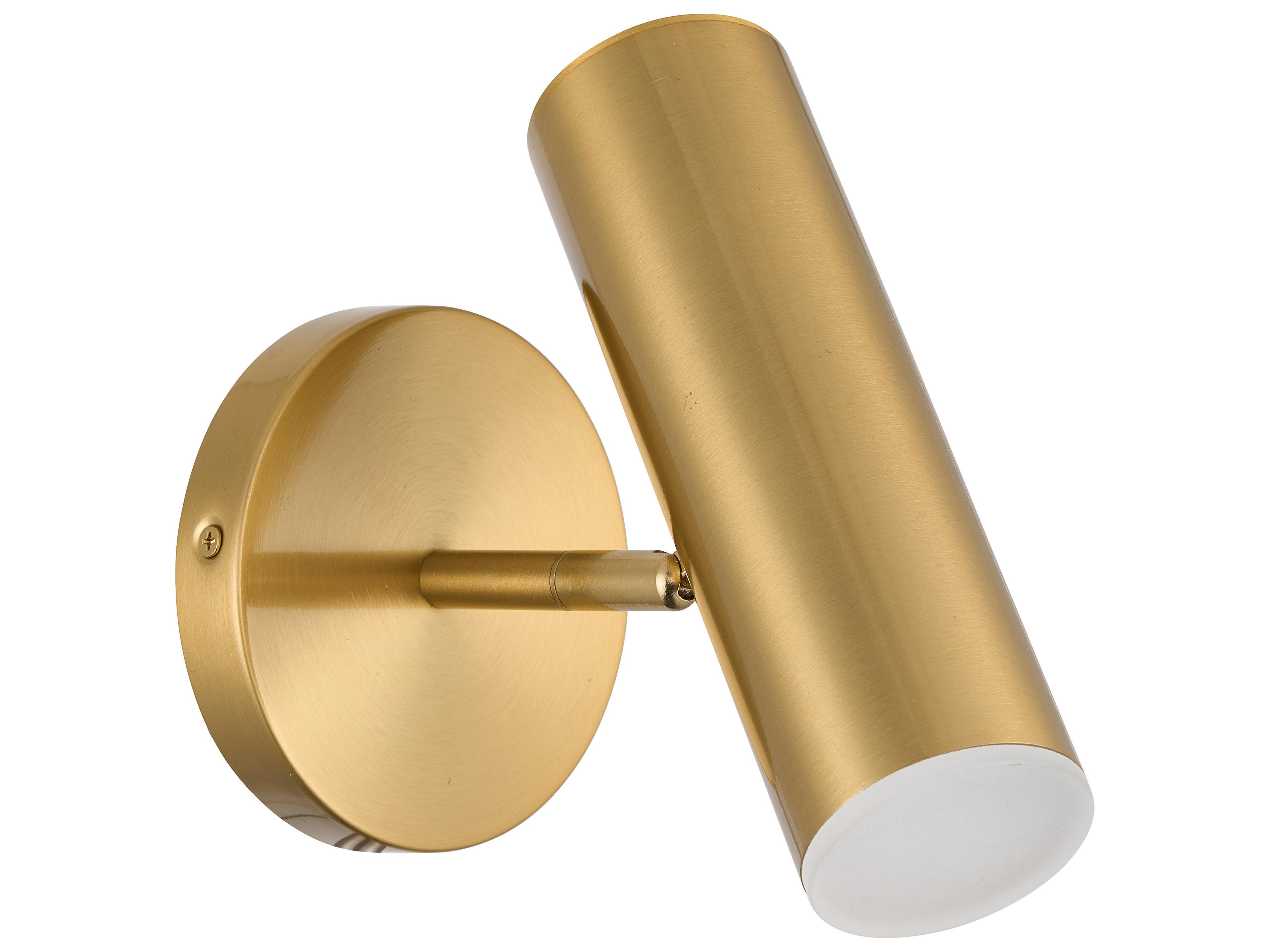 Constance 1-Light Aged Brass Wall Sconce