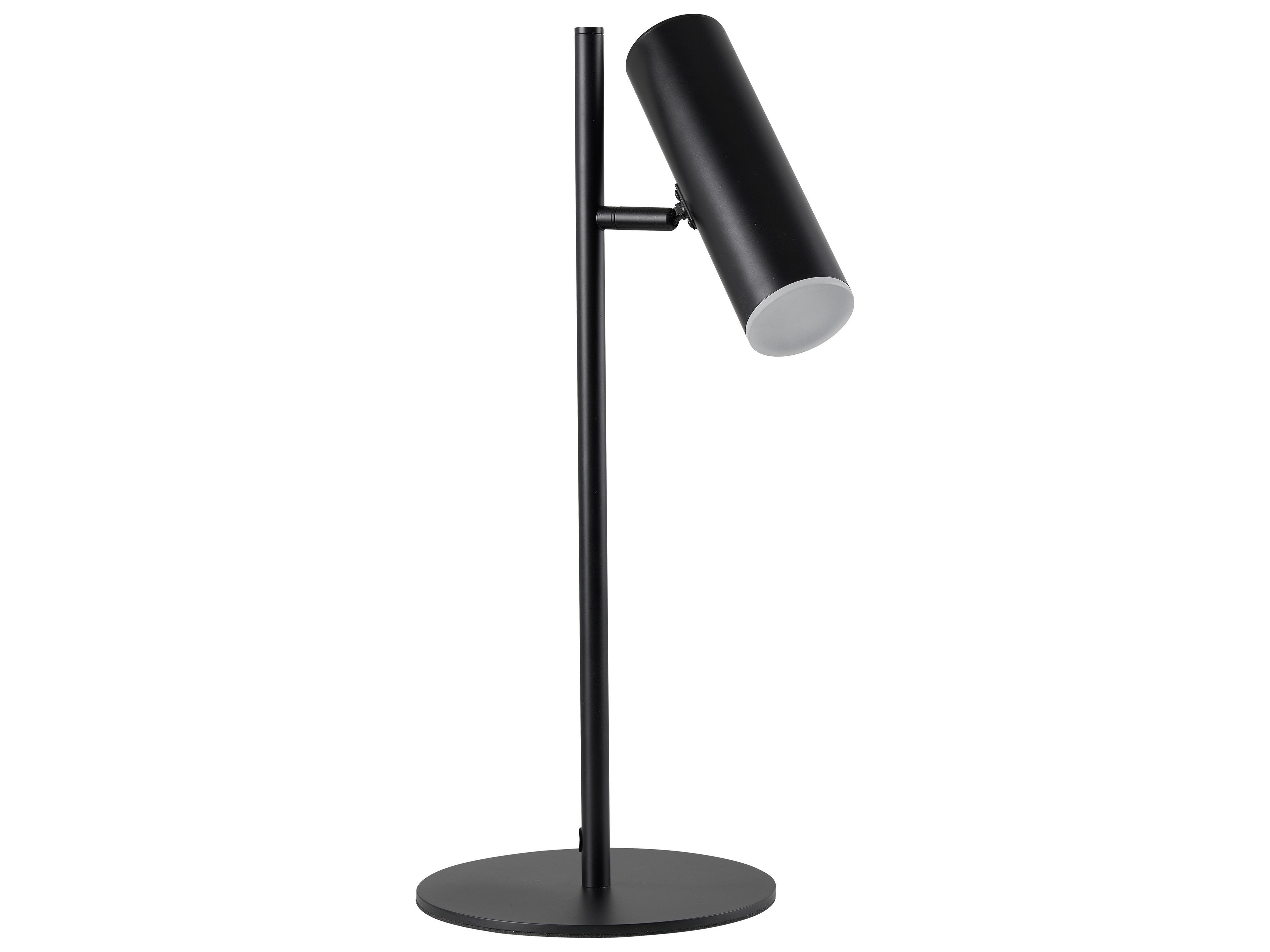 Constance Matte Black Frosted Acrylic Table Lamp