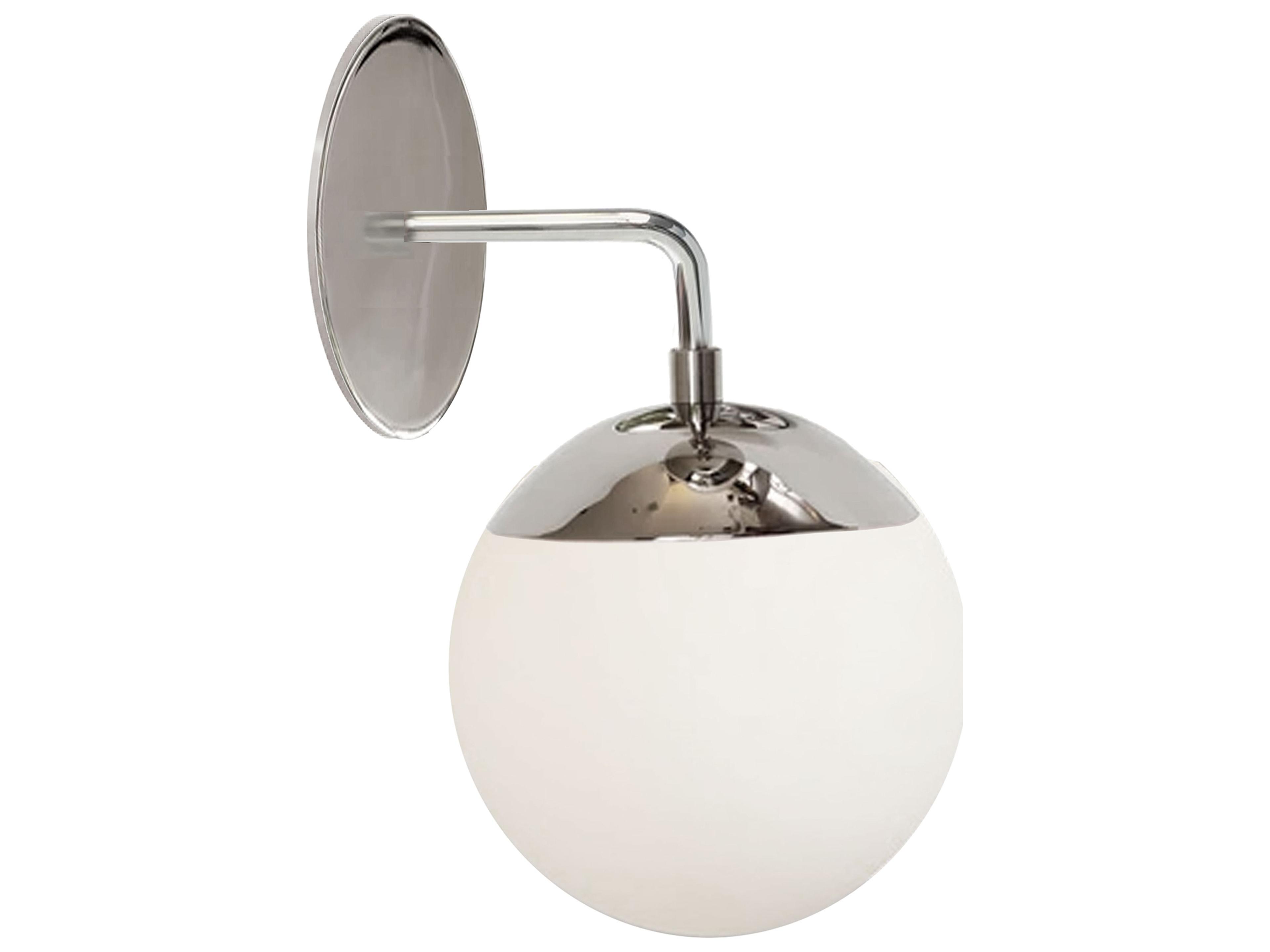 Dayana 1-Light Polished Chrome Wall Sconce