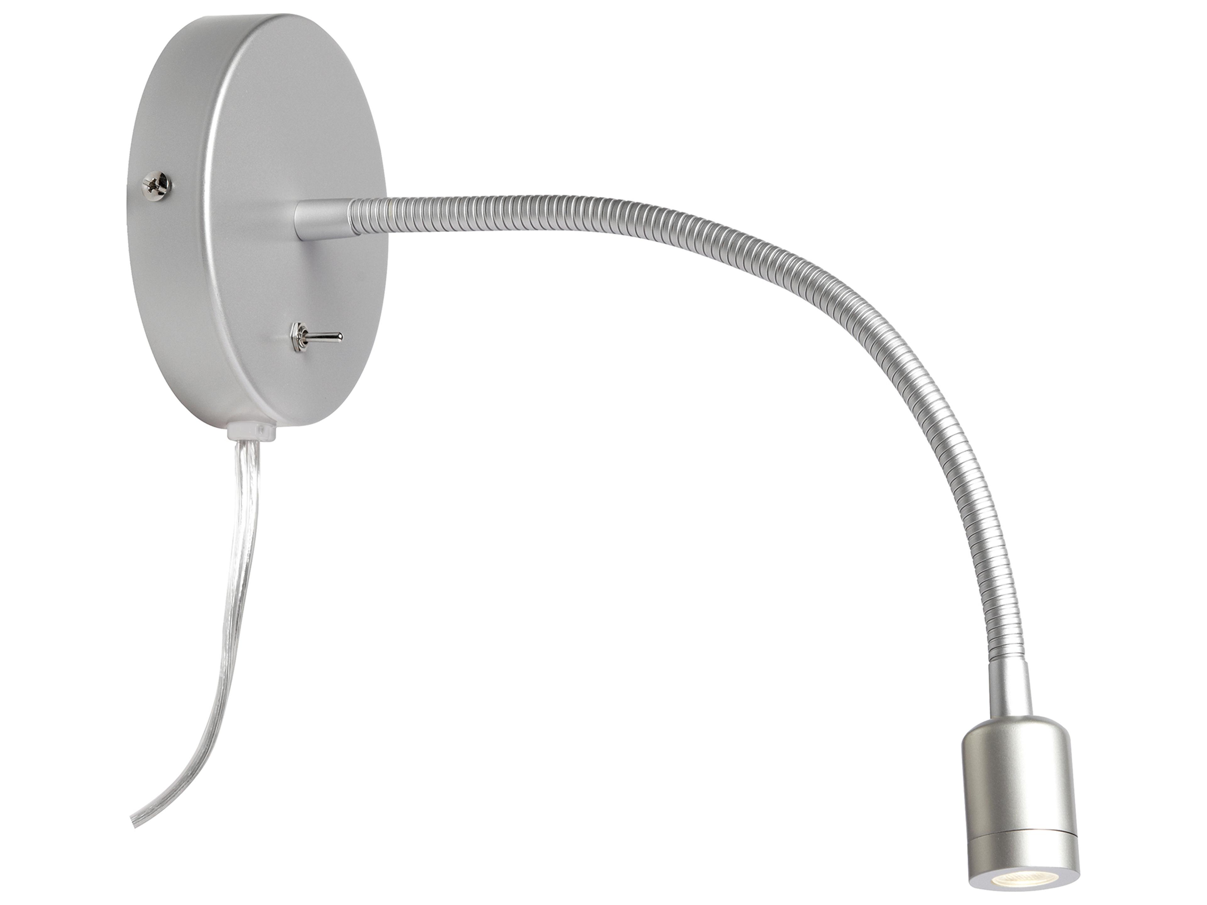 Wynne 1-Light Silver Wall Sconce