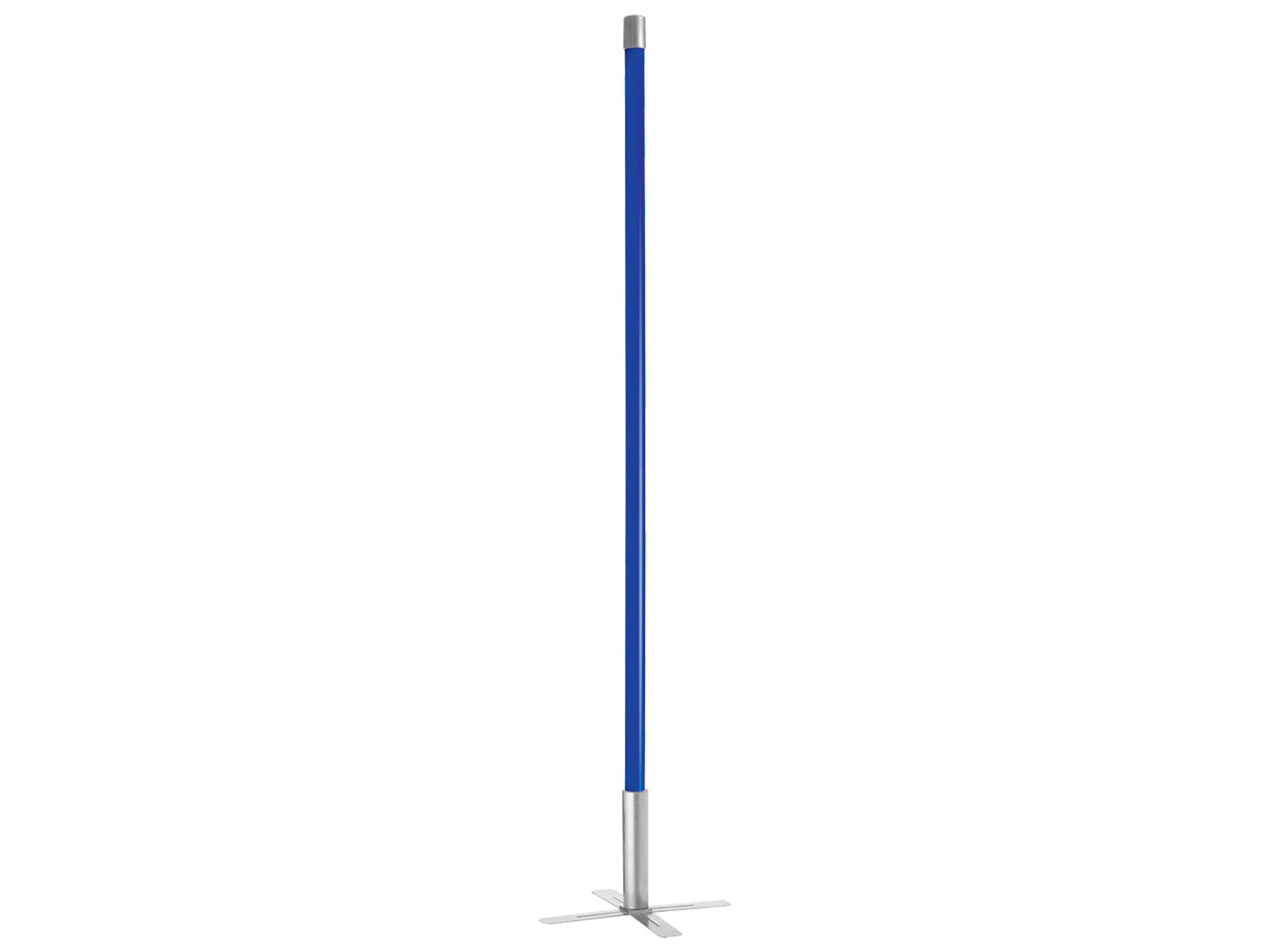 Dainostix Floor Lamp Blue Modern Fluorescent