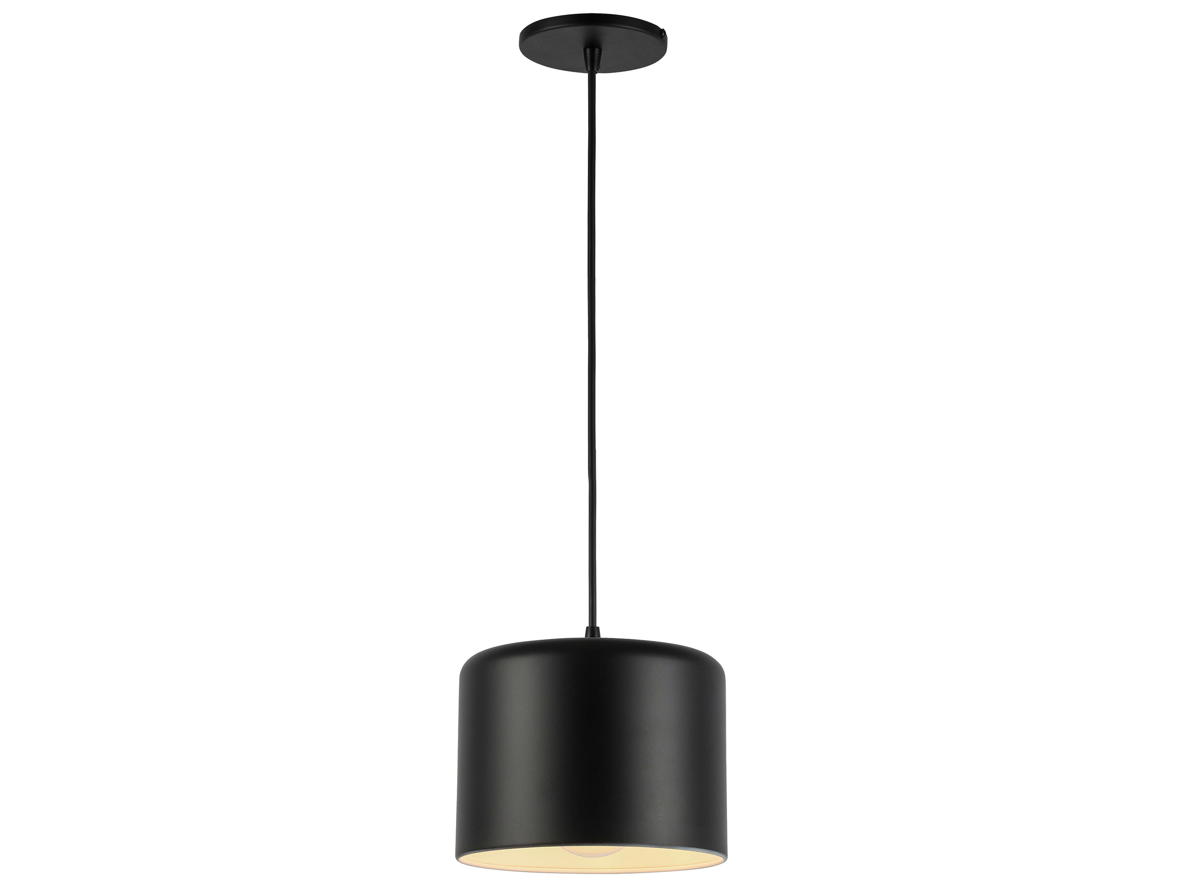 Emilia Pendant Light in Matte Black Modern