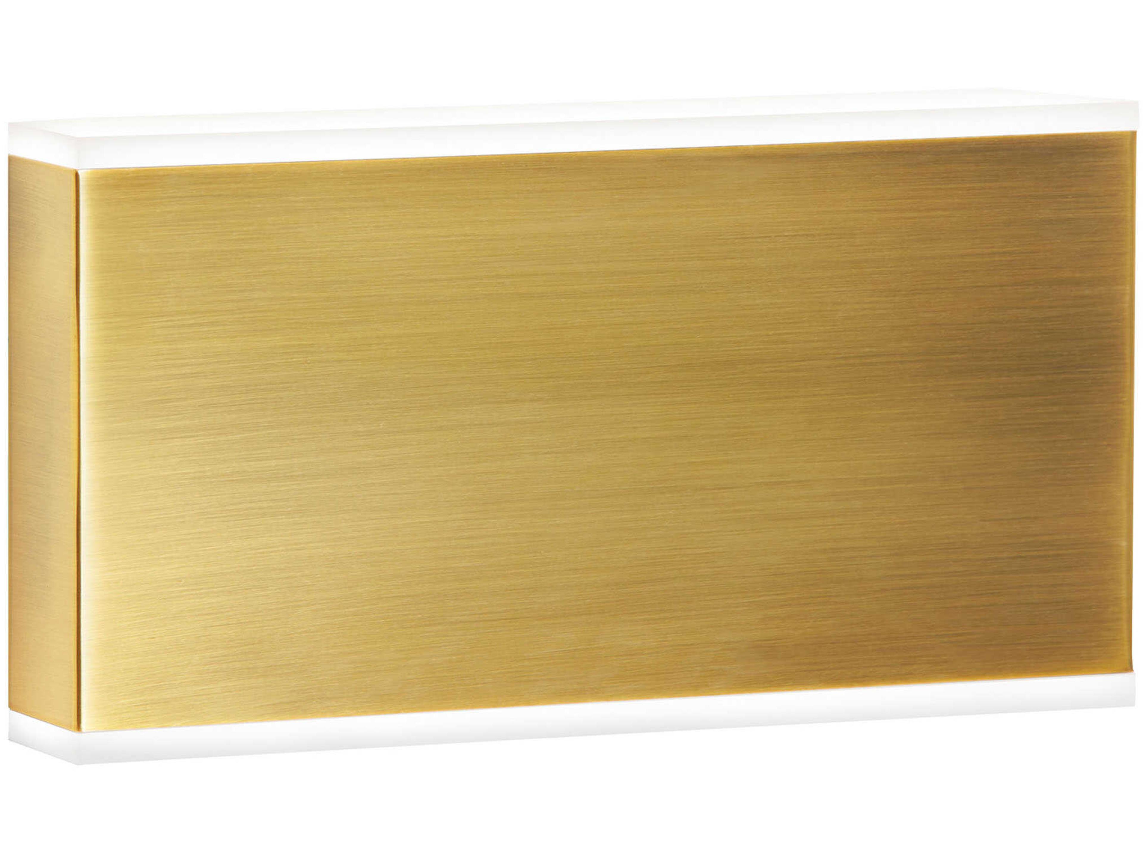 Emery 2-Light Aged Brass Wall Sconce