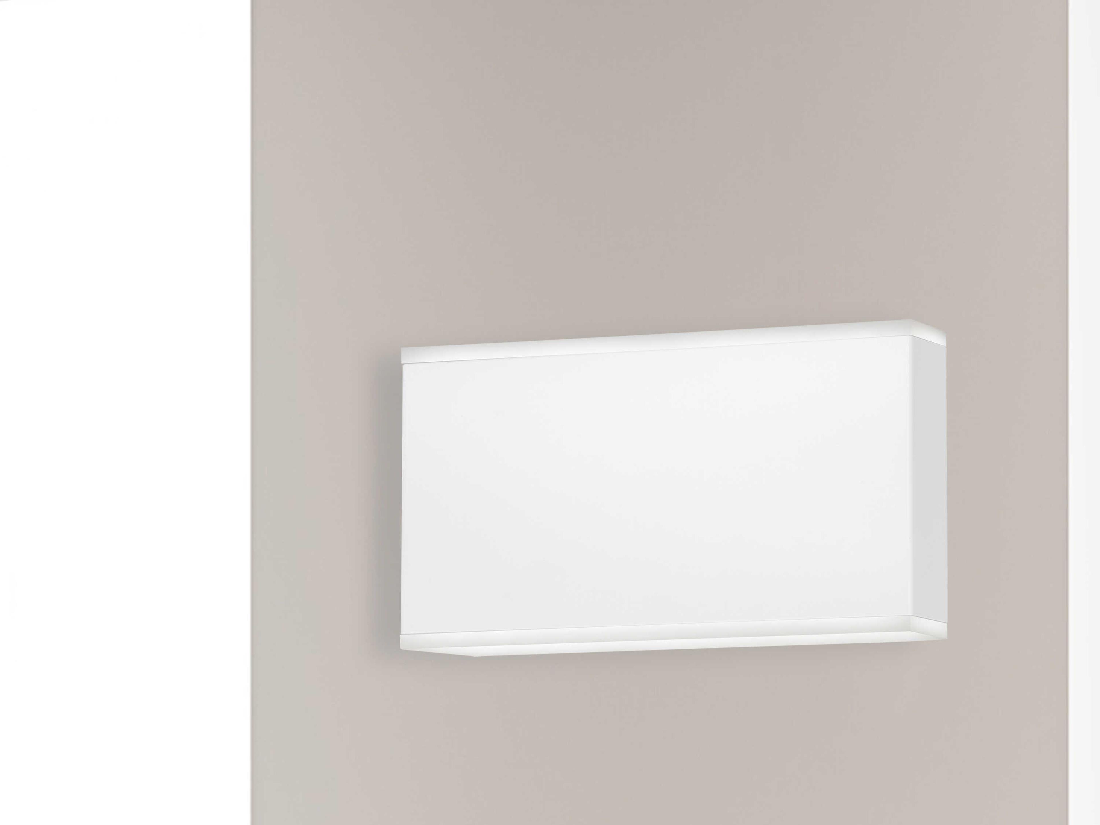 Dainolite Emery 2-Light Matte White Wall Sconce