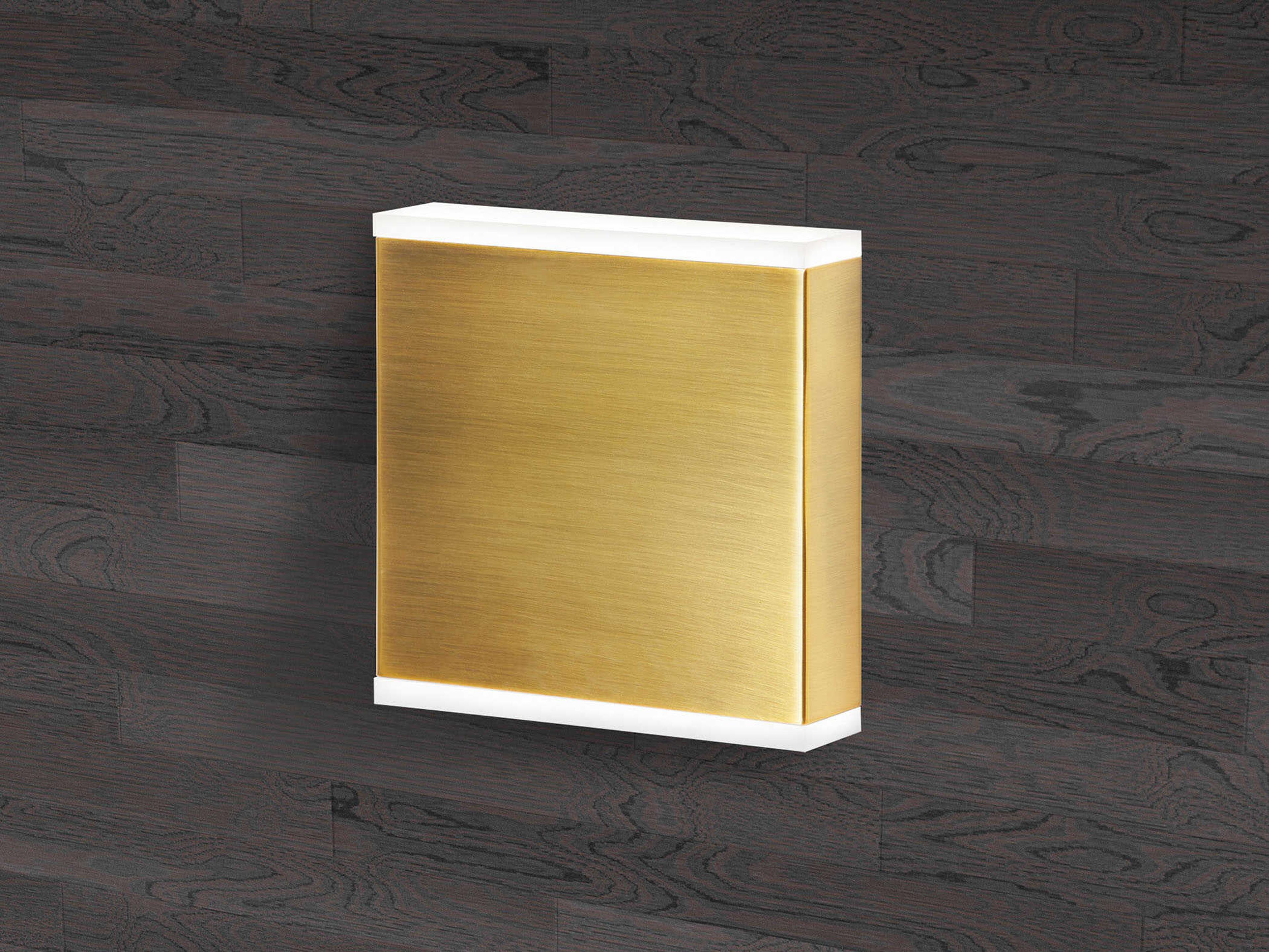 Dainolite Emery 2-Light Aged Brass Wall Sconce