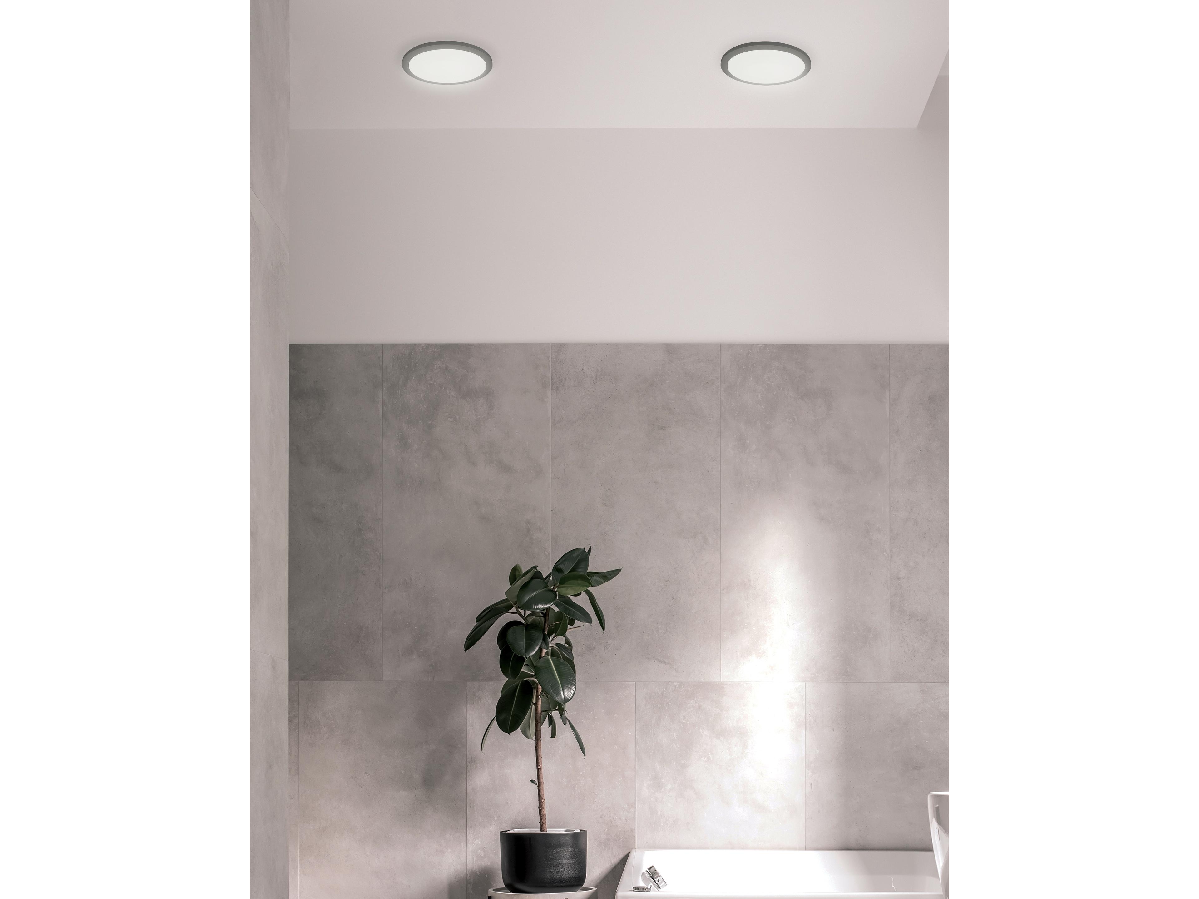 Dainolite Franchesa 1-Light Matte Black Round Flush Mount