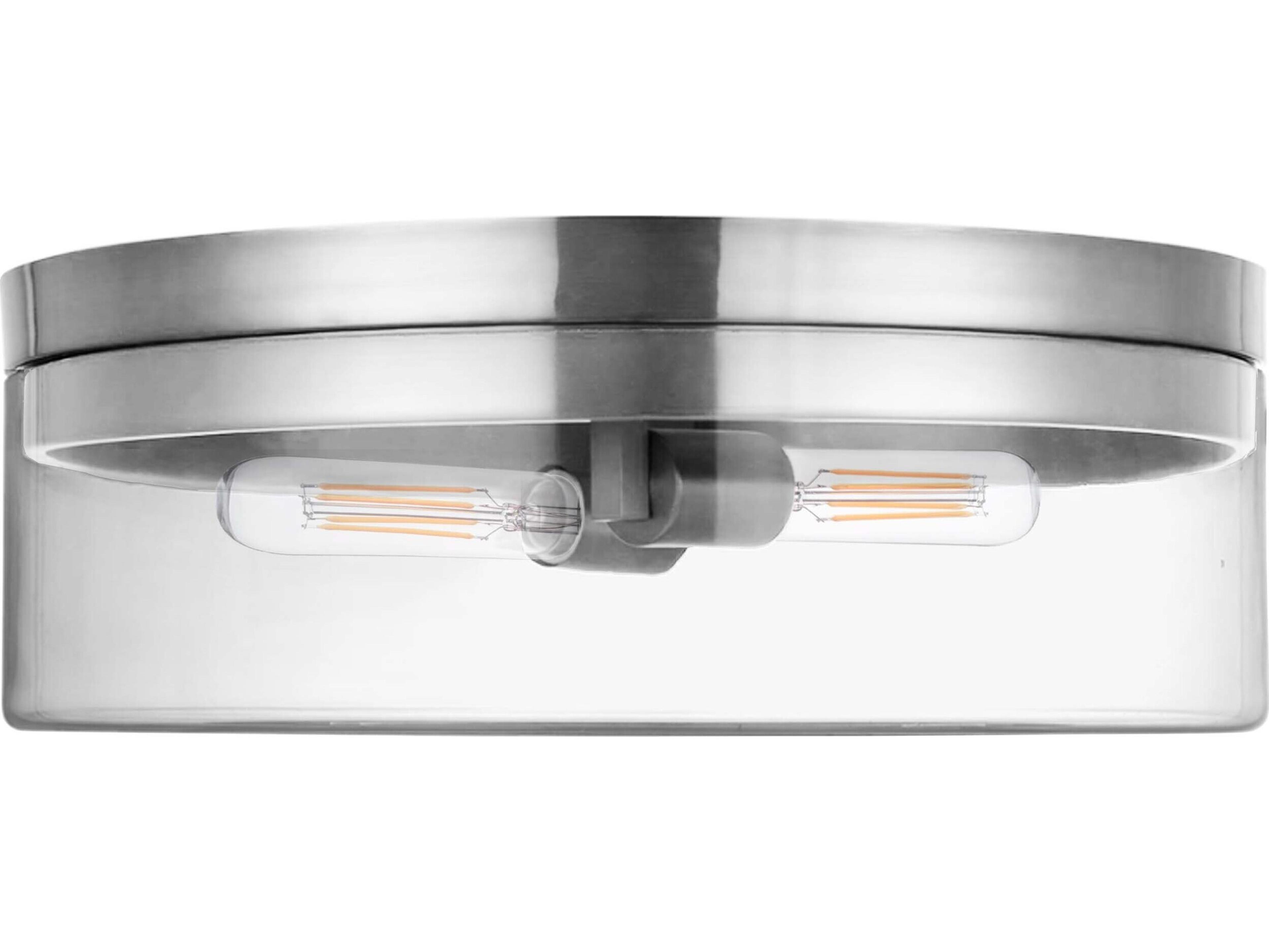 Fiona 2-Light Polished Chrome Flush Mount