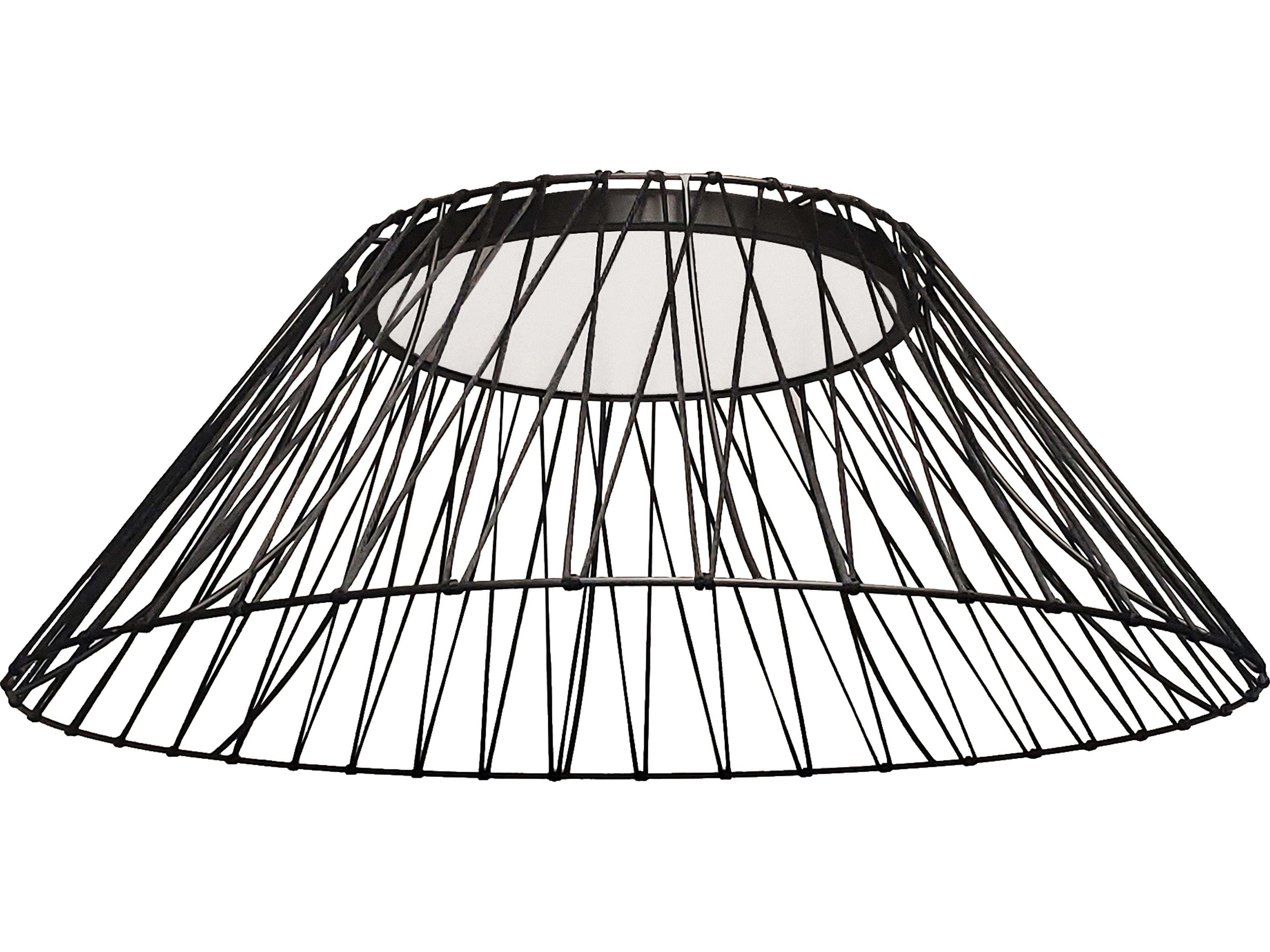 Georgette 1-Light Black Flush Mount