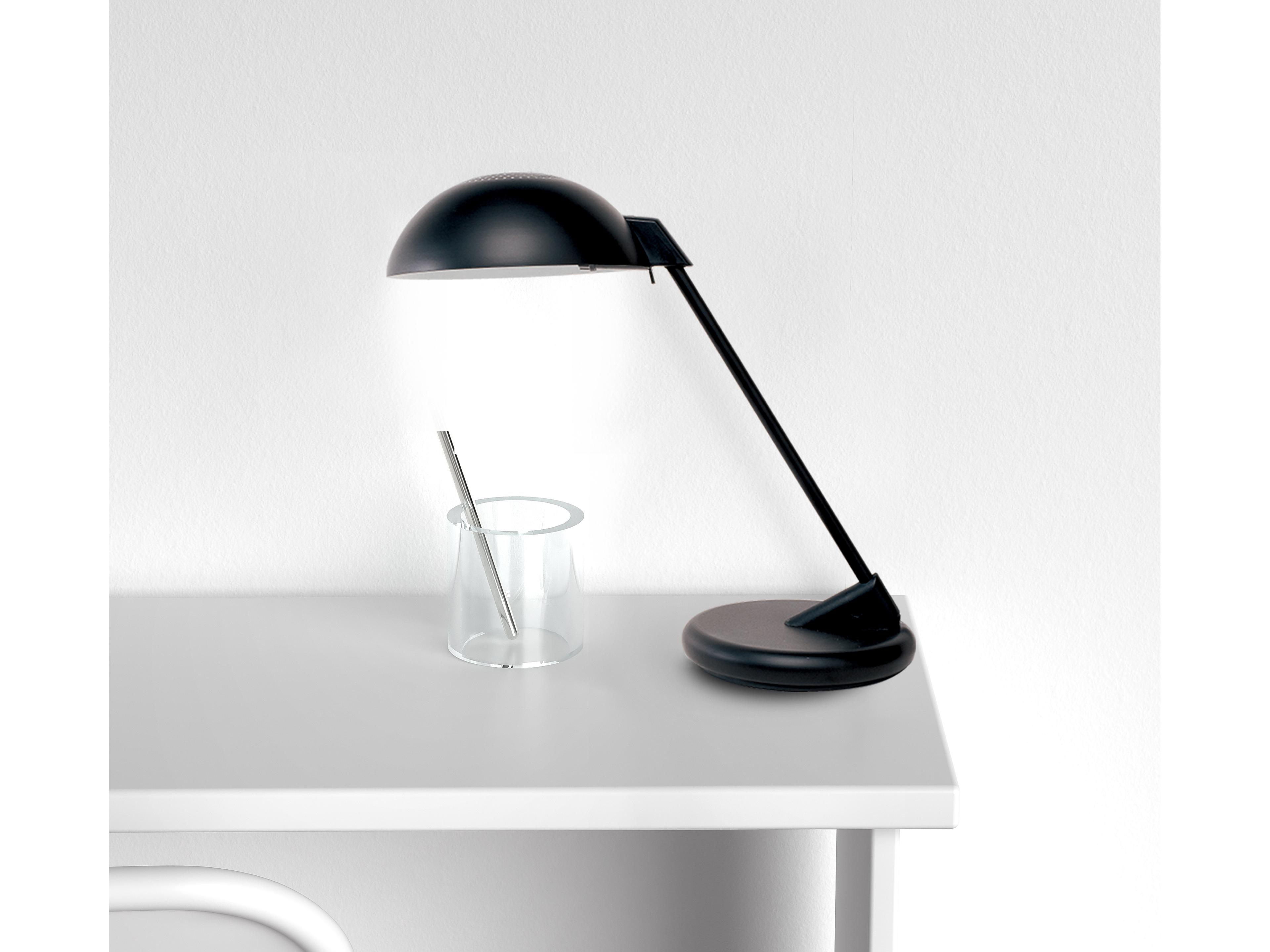 Dainolite Matte Black Desk Lamp