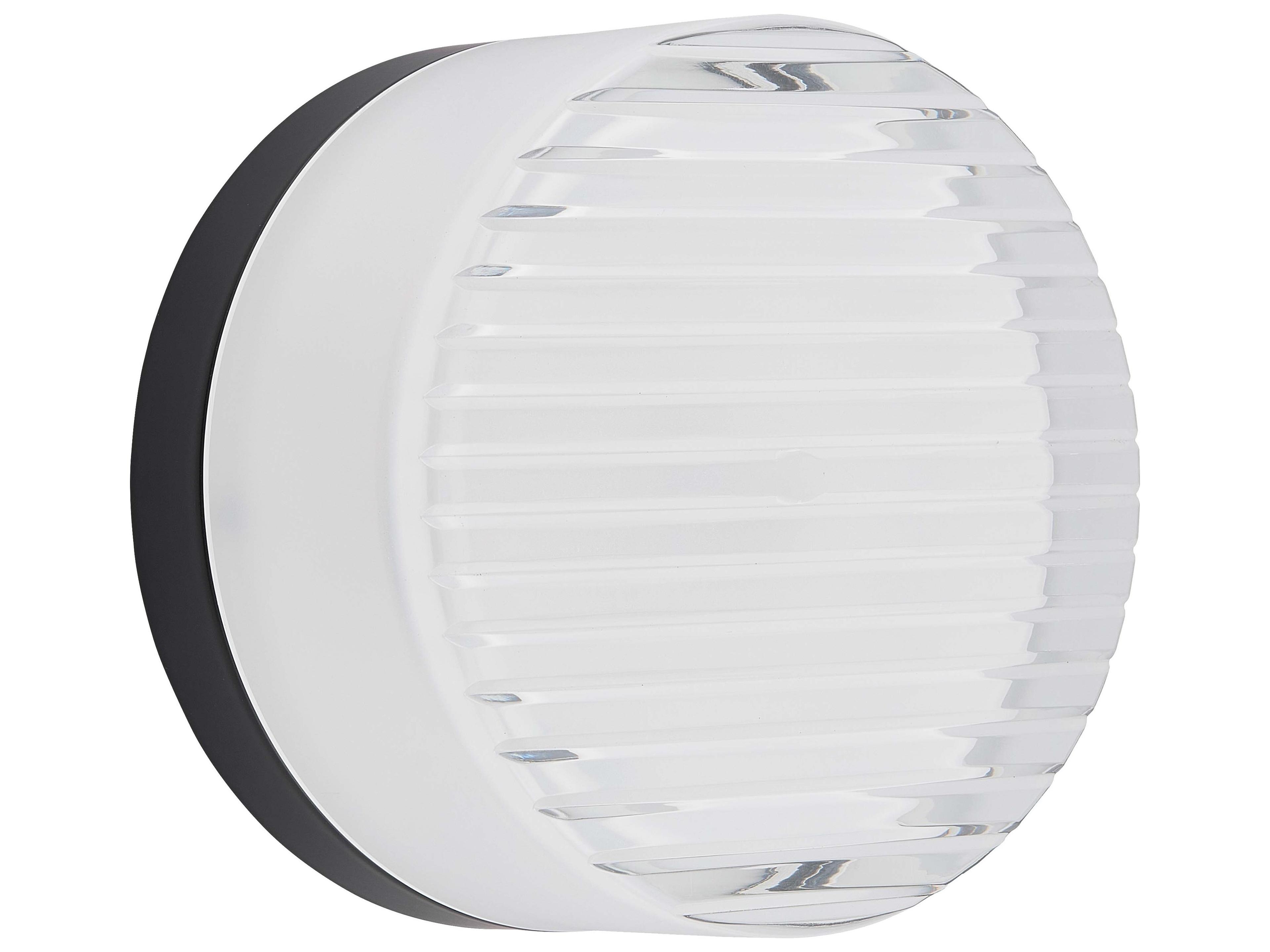 Lucia 1-Light Matte Black Wall Sconce