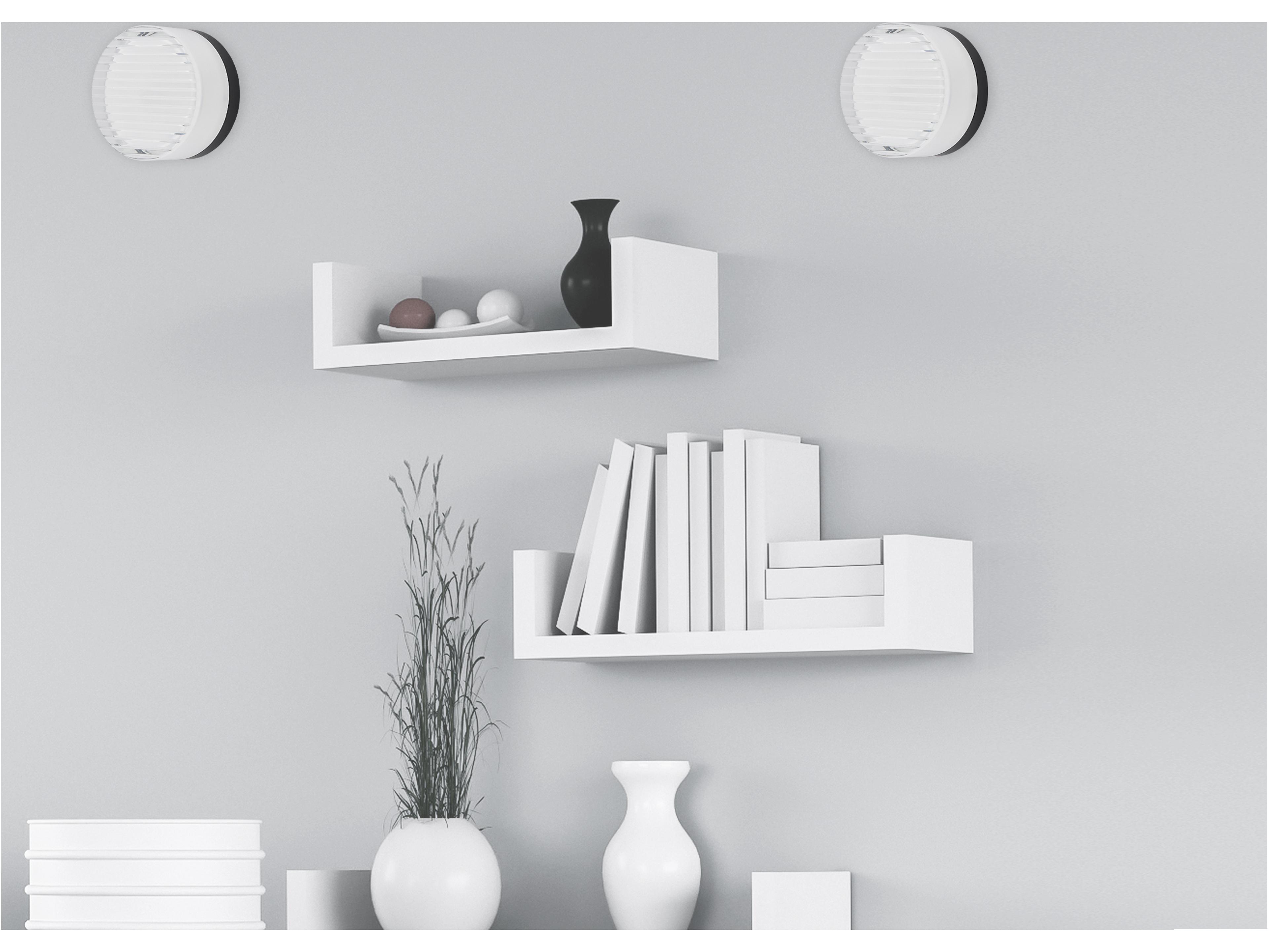 Dainolite Lucia 1-Light Matte Black Wall Sconce