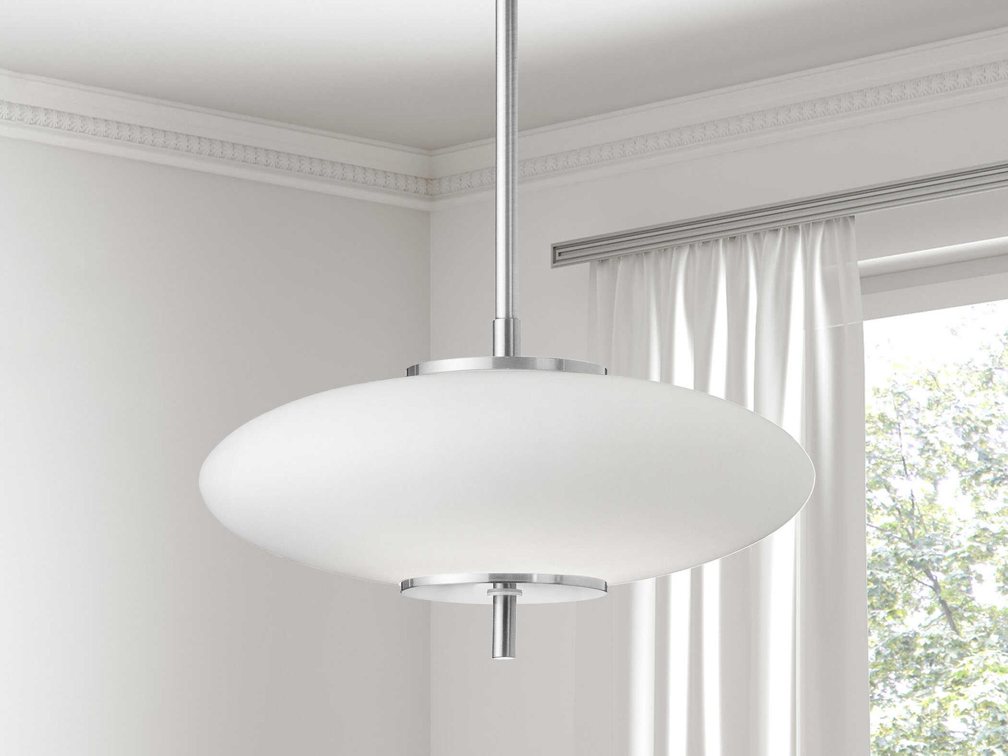 Dainolite Maddie 1-Light Polished Chrome Mini Pendant