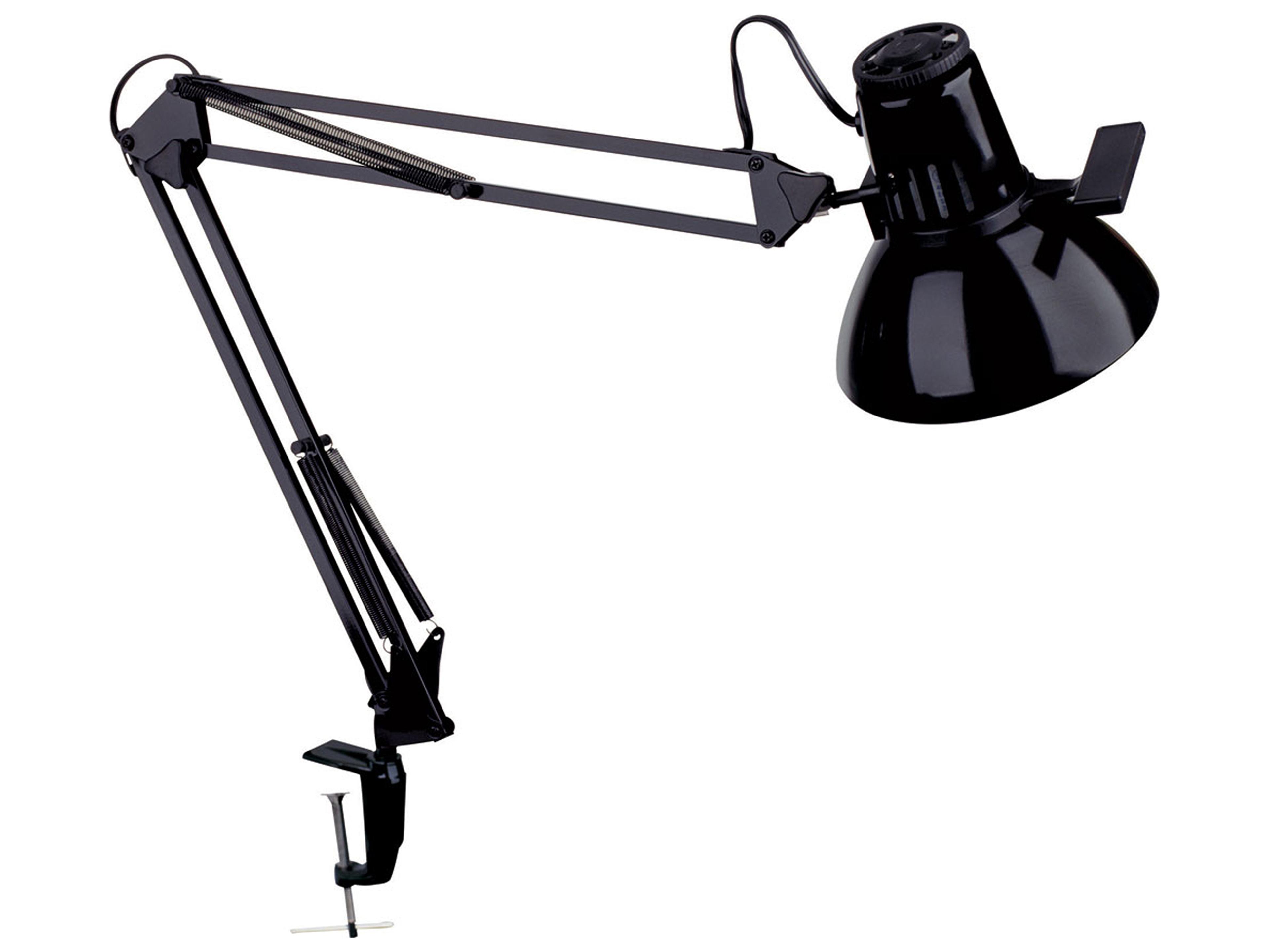 Magnus I Clamp-On Task Lamp Black Adjustable