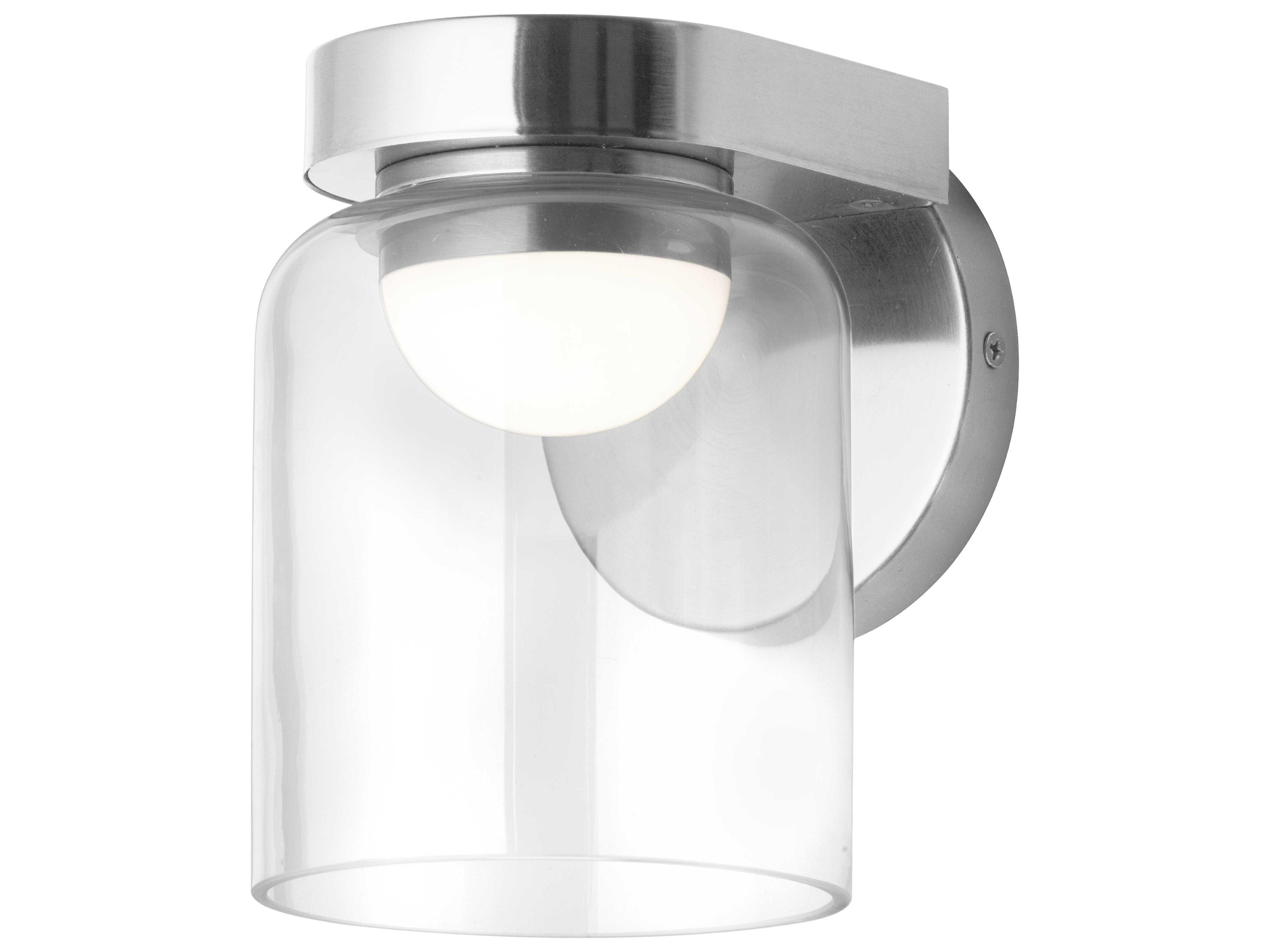 Dainolite Nadine 1-Light Polished Chrome Wall Sconce