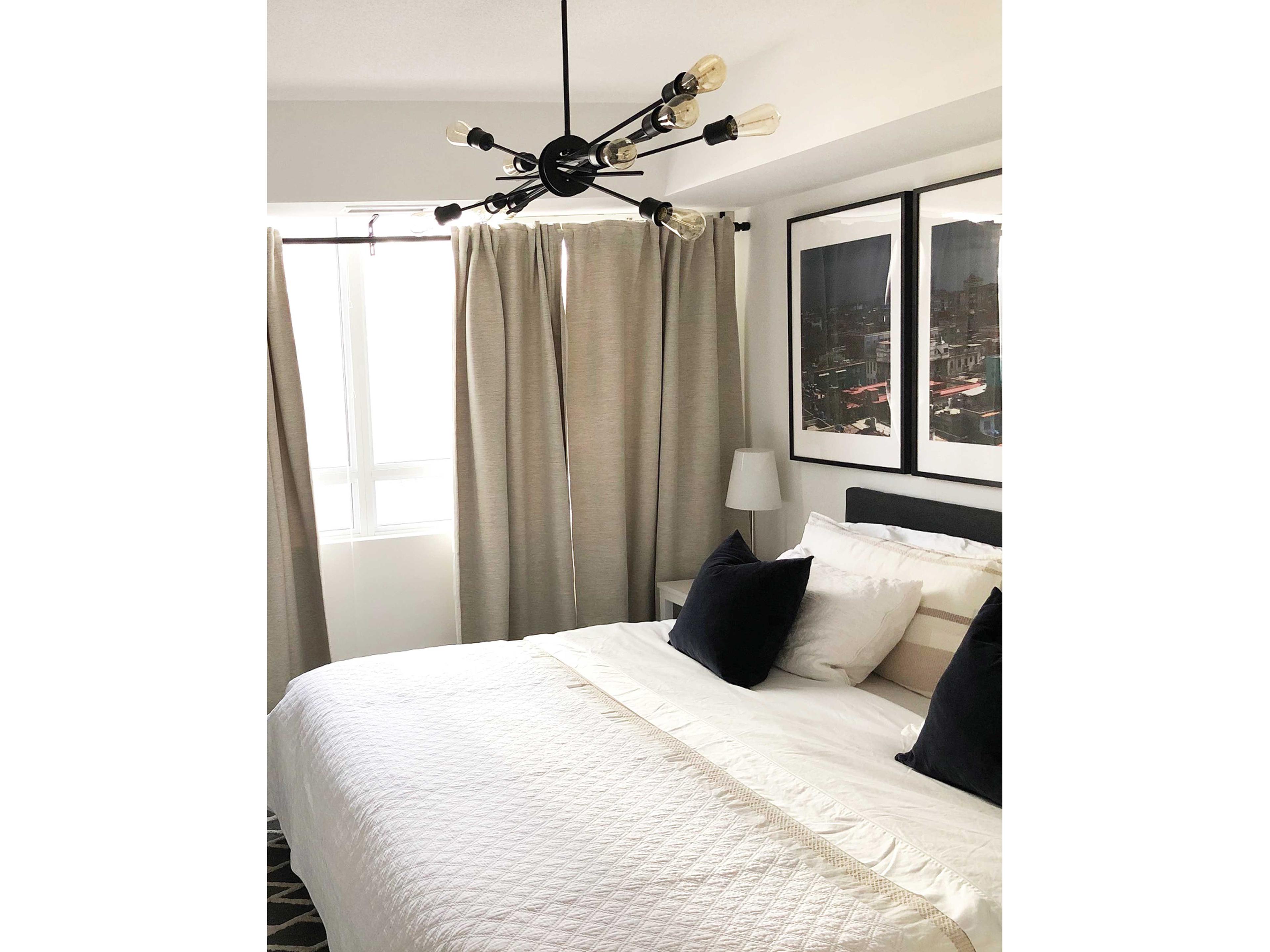 Dainolite Nebraska 10-Light Espresso Bronze Linear Sputnik Pendant