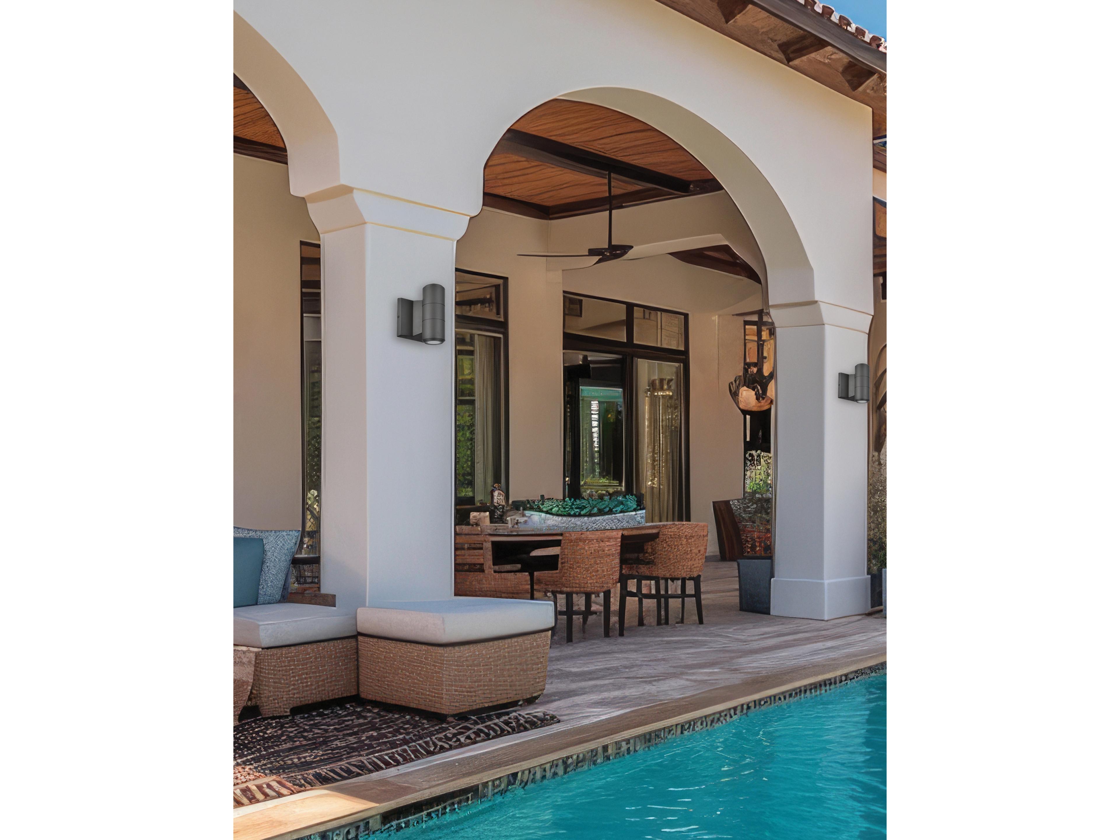 Dainolite Oslo 2-Light Outdoor Wall Light