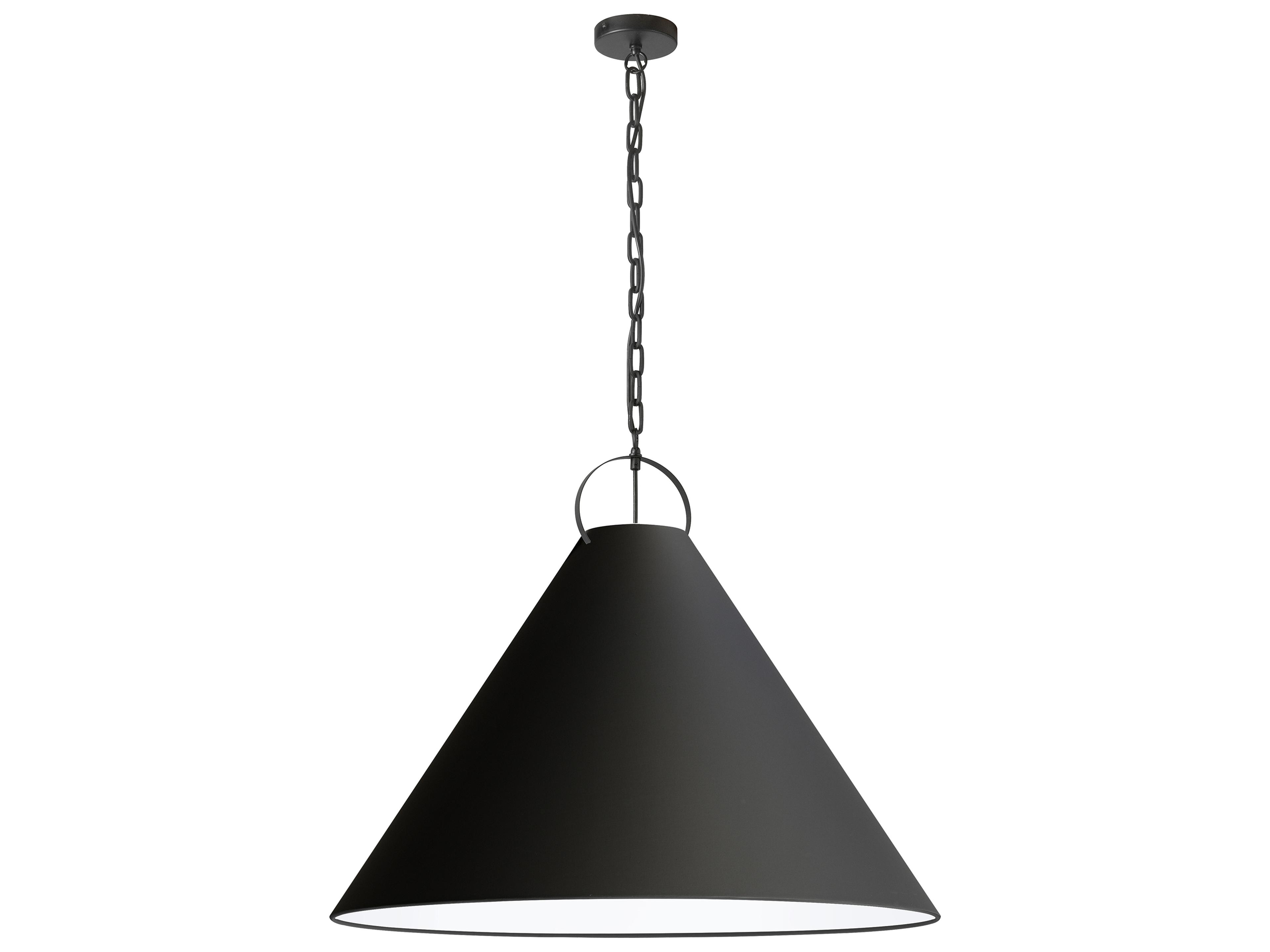 Princeton 1-Light Matte Black Pendant