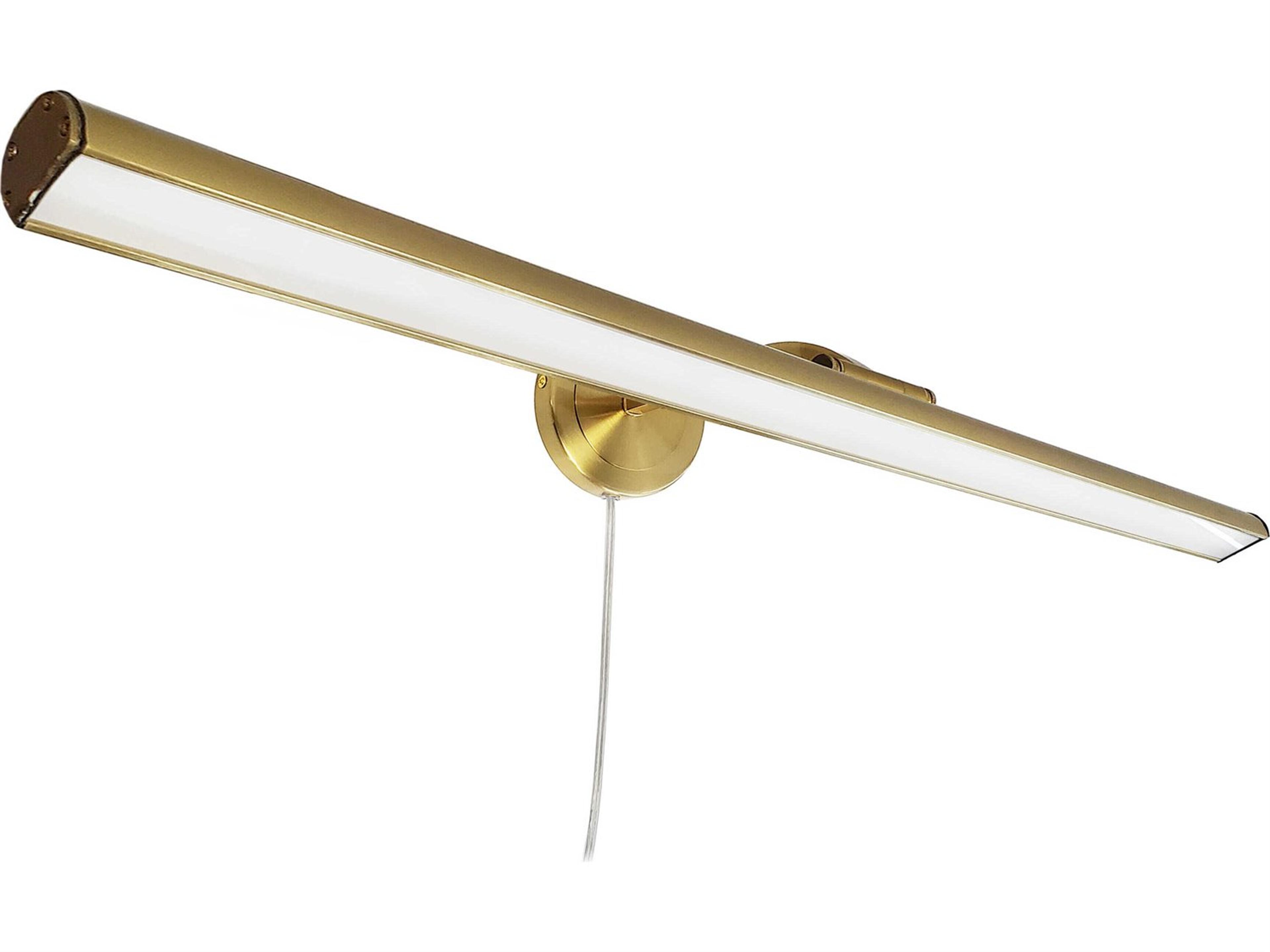 Reina 1-Light Aged Brass Picture Light