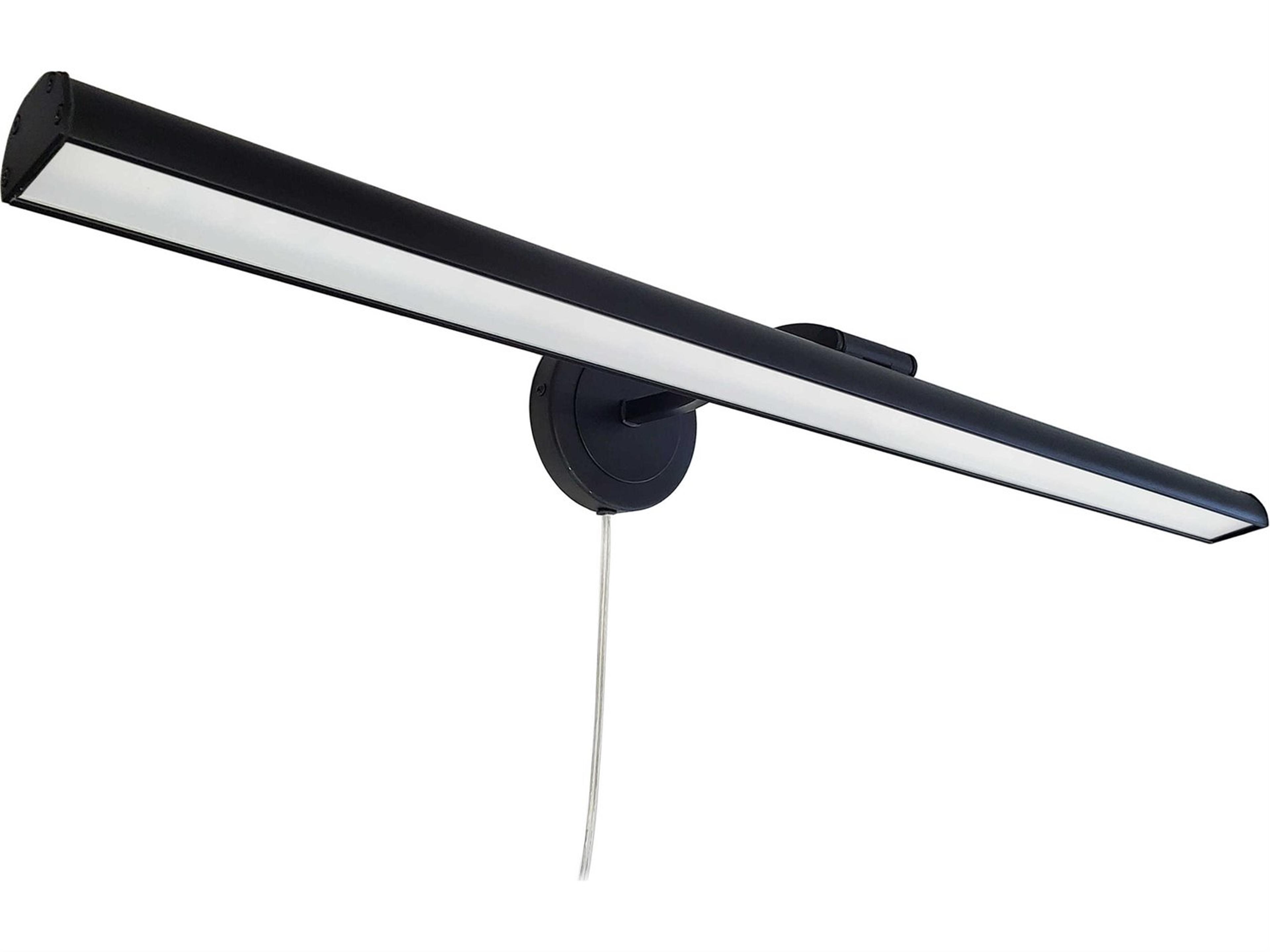 Reina 1-Light Matte Black Picture Light