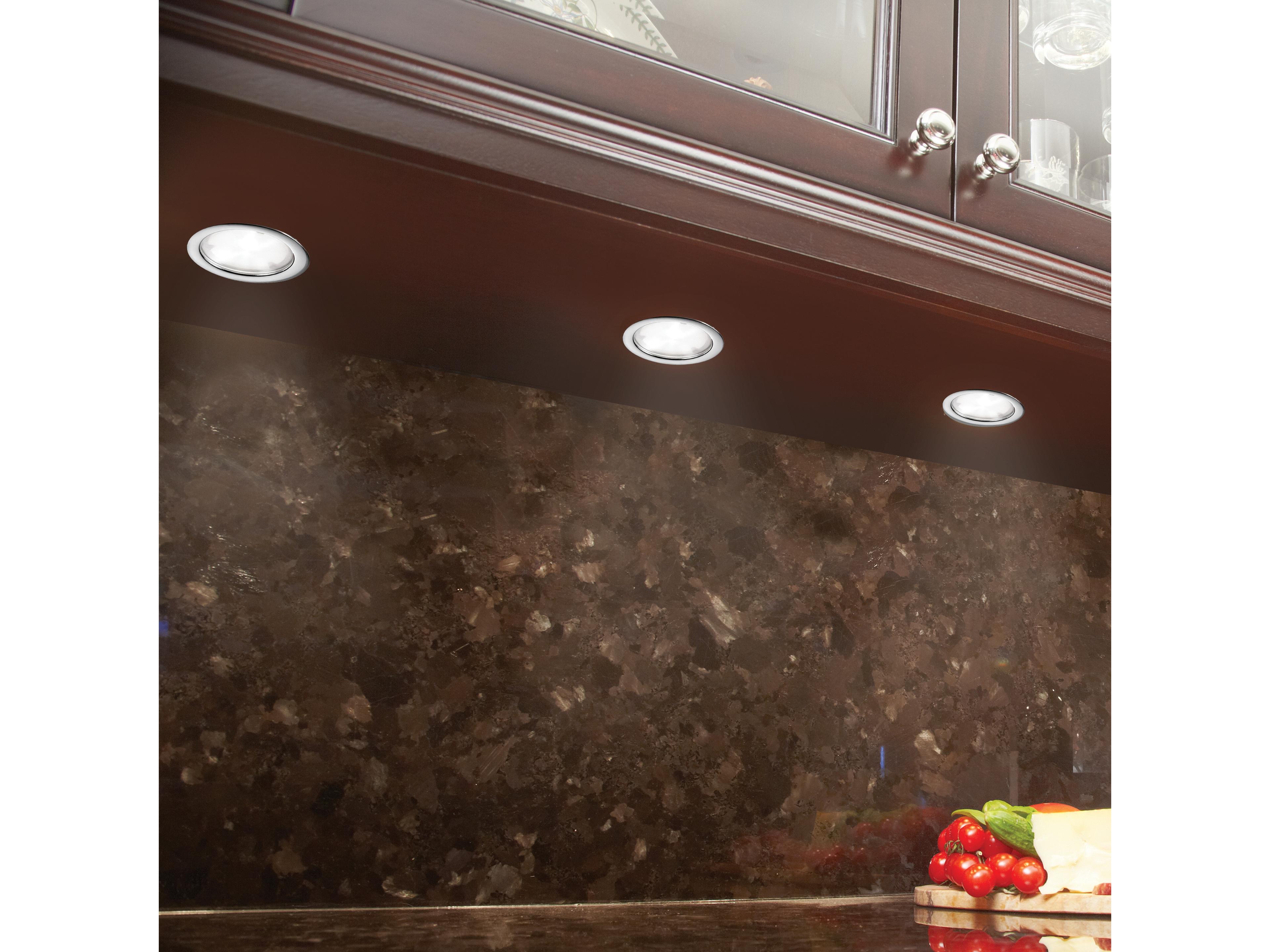 Dainolite 1-Light Satin Nickel Round Recessed Light