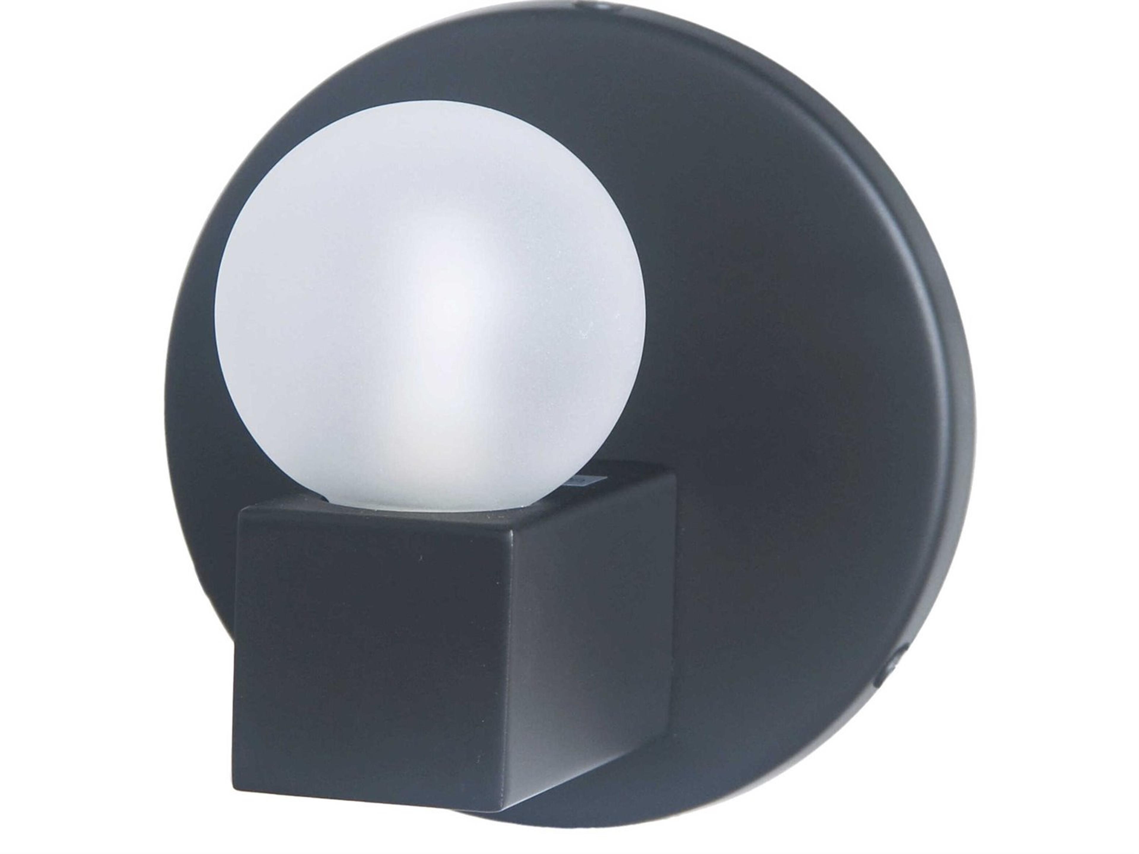 Dainolite Raleigh 1-Light Matte Black Wall Sconce