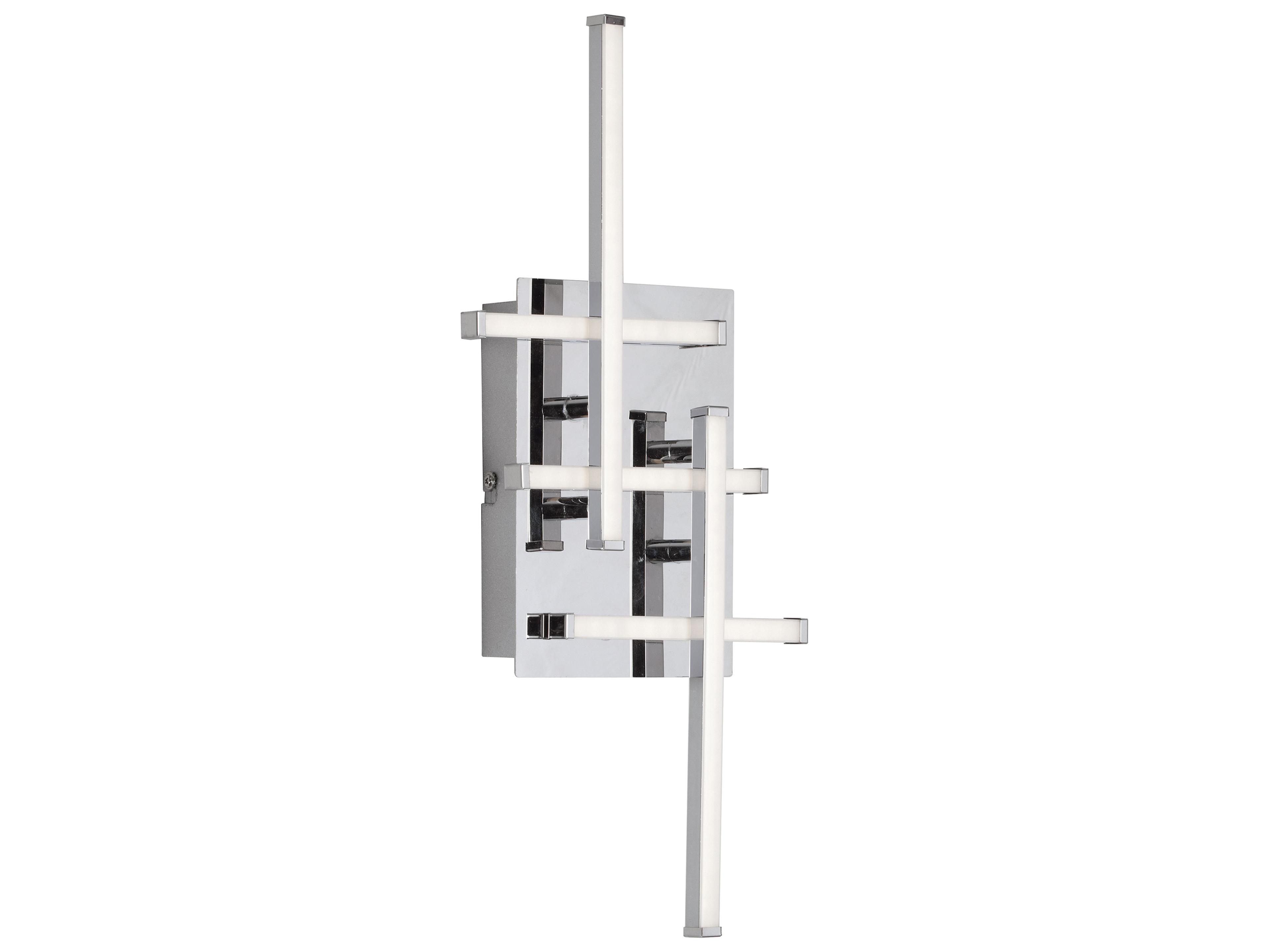 Summit 5-Light Polished Chrome Wall Sconce